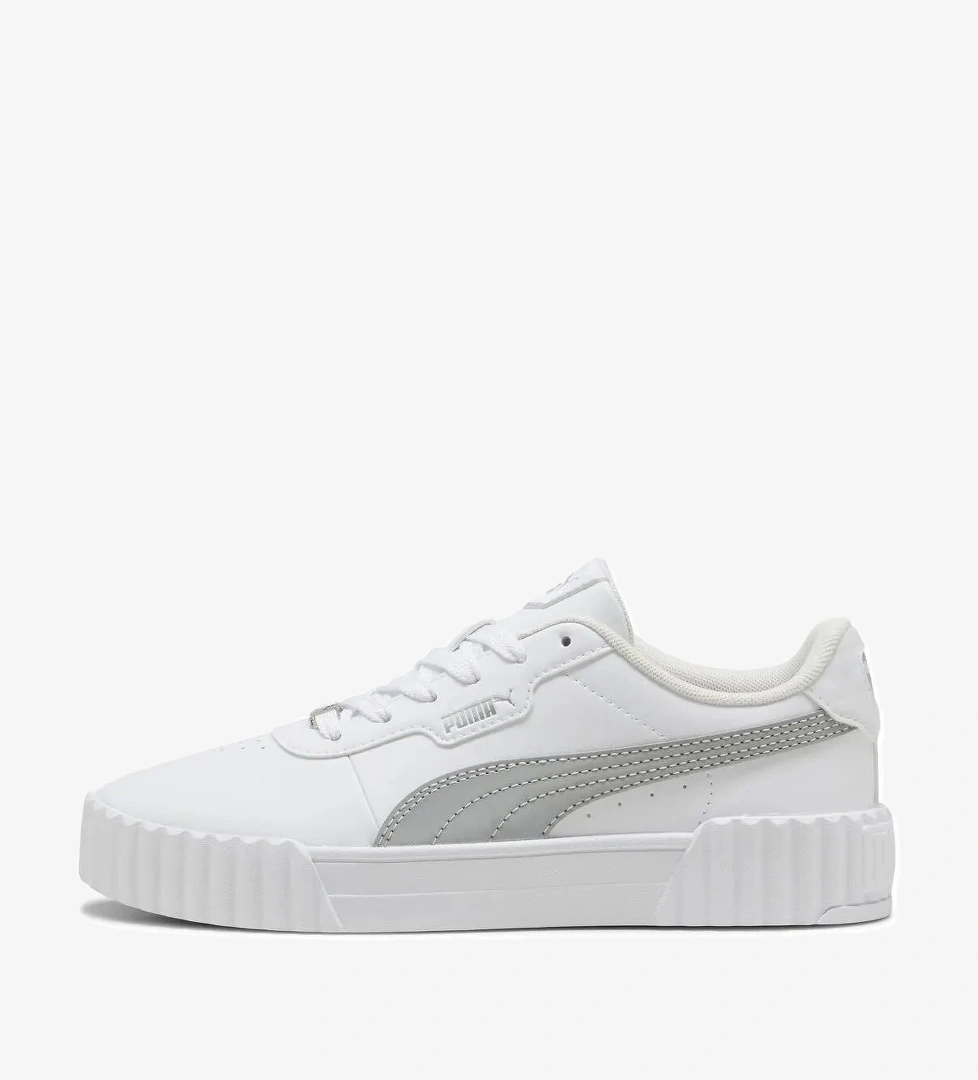 Puma Puma Beyaz 40264102 Carina 3.0 Dayinight Kadın Günlük Spor Ayakkabı Sneaker | Flo Beyaz - 1. görsel