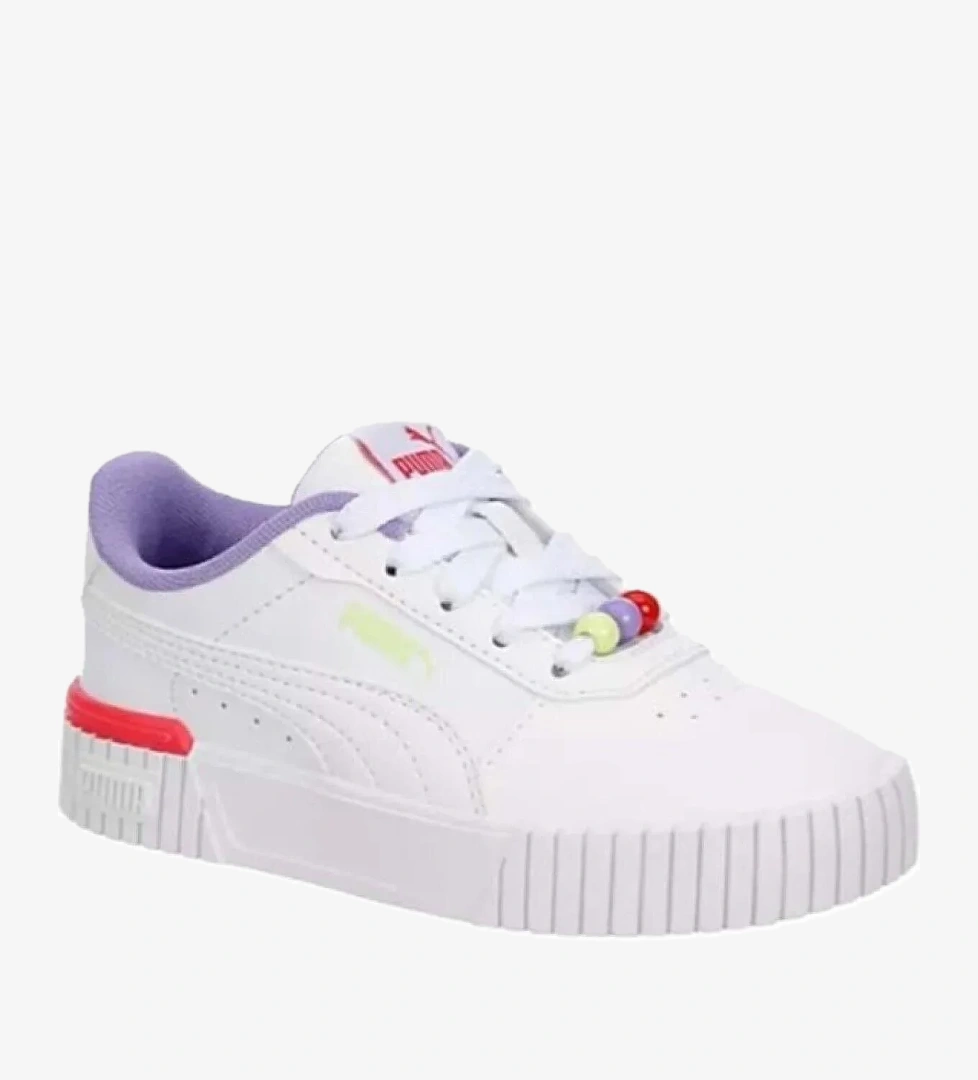 Puma Puma Beyaz 39847801 Carina 2.0 Pearls Ps Kız Çocuk Günlük Spor Ayakkabı Sneaker | Flo Beyaz - 1. görsel