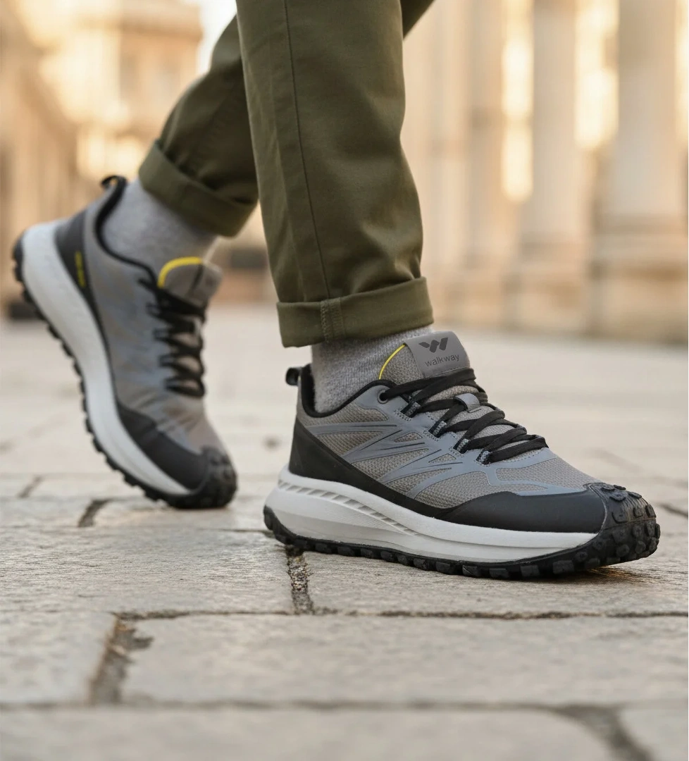 Walkway Walkway Gri Osiria 2035 Füme Erkek Spor Ayakkabı Sneaker | Flo Gri - 1. görsel