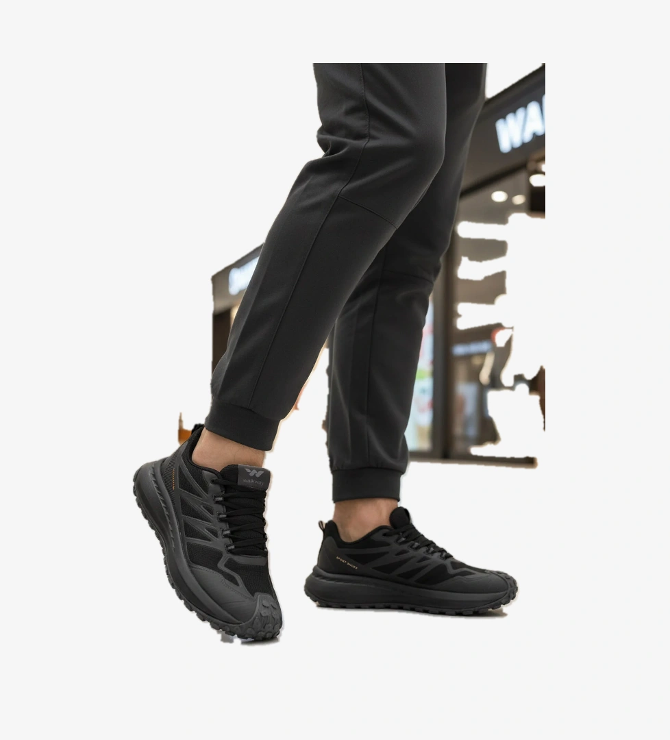 Walkway Walkway Osiria 2035 Siyah Erkek Spor Ayakkabı Sneaker | Flo Siyah - 1. görsel