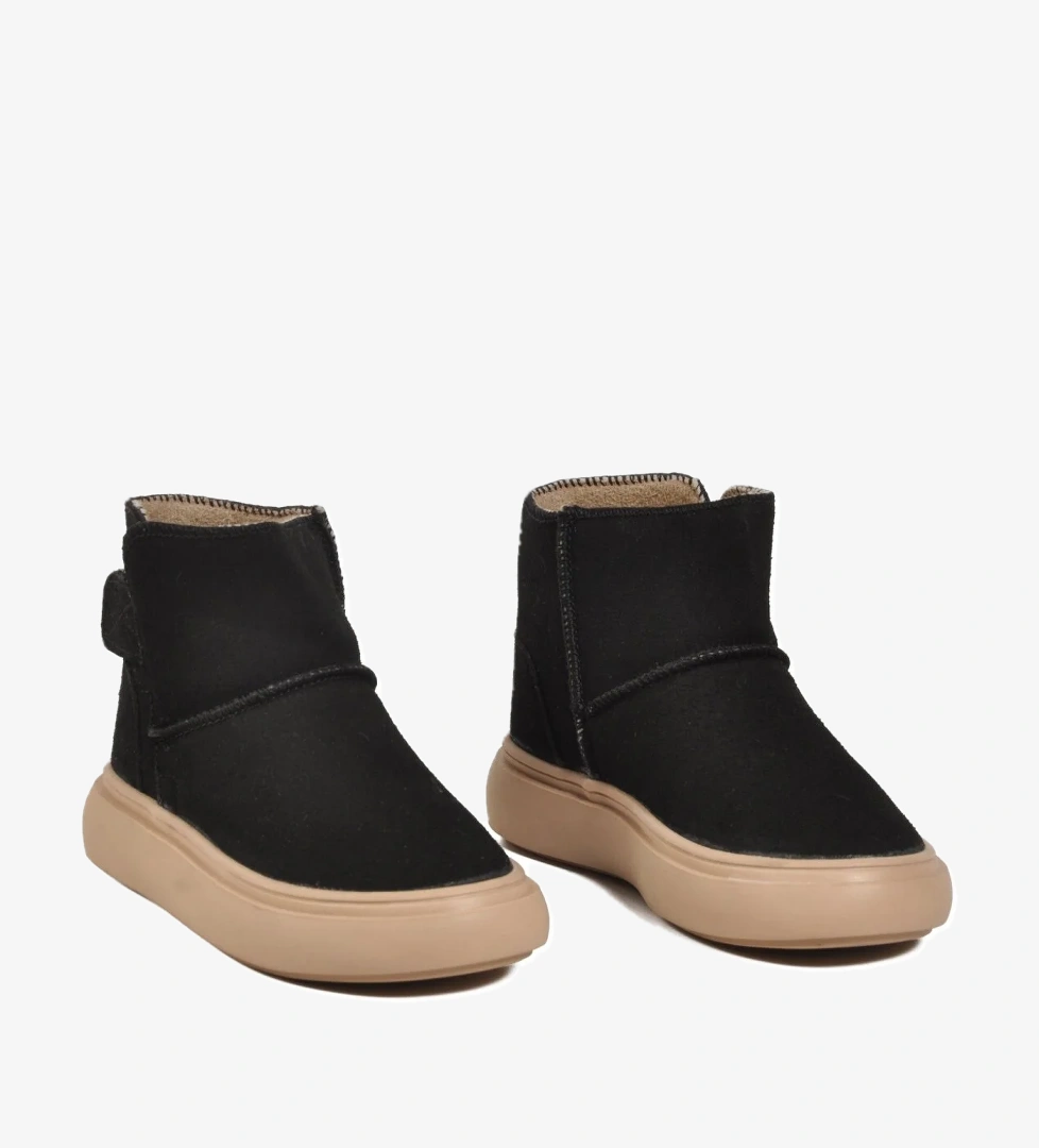 Walkway Walkway 823760 P Siyah Cırtlı Unisex Çocuk Bot | Flo Siyah - 1. görsel