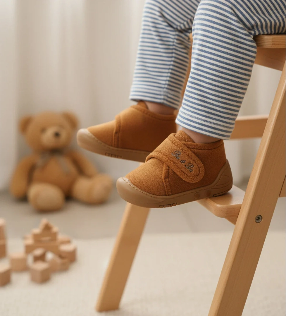 Walkway Walkway 058989 B Taba Cırtlı Bebek Panduf Sandalet & Terlik | Flo Taba - 1. görsel