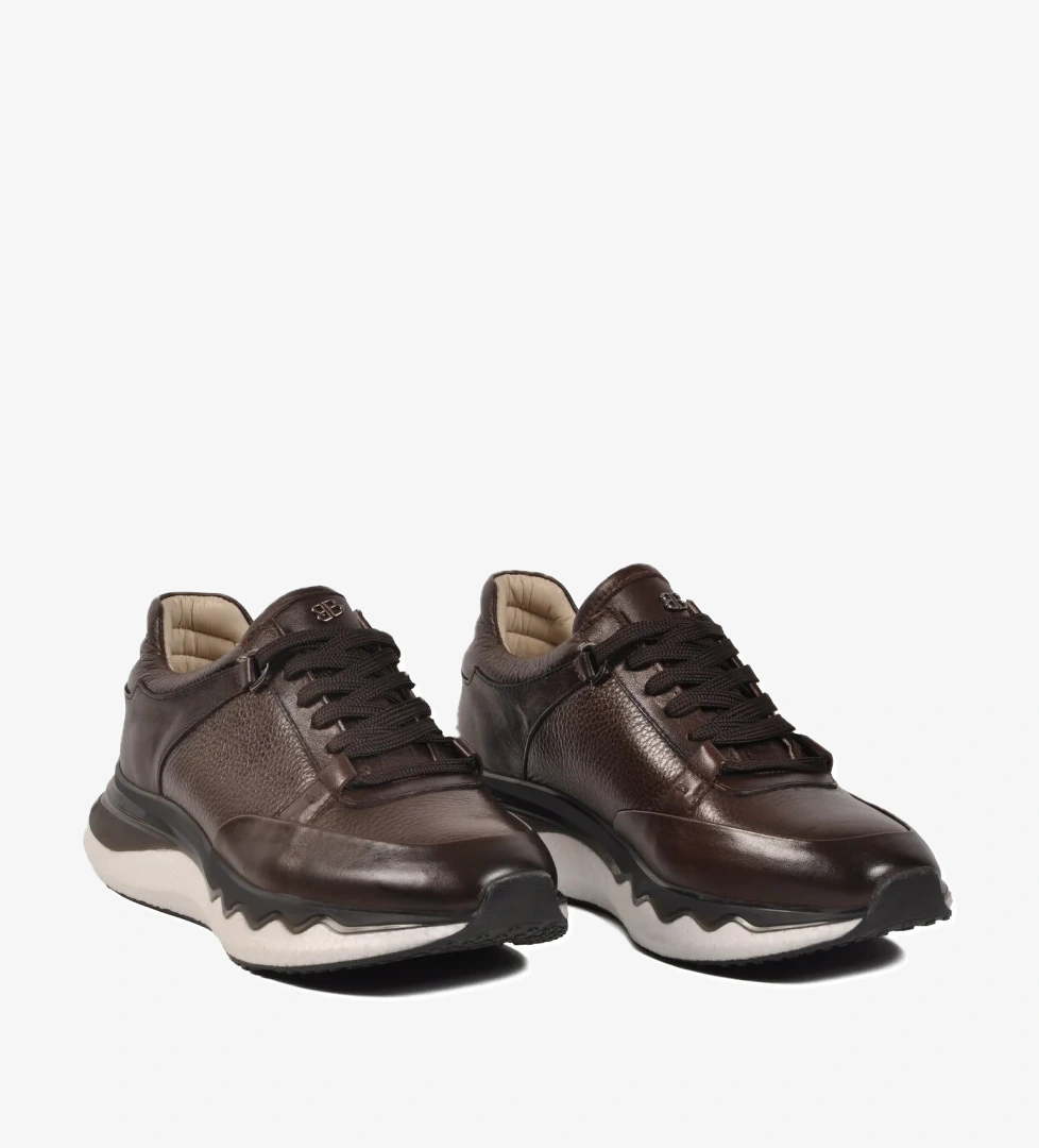 Ayakmod Ayakmod Kahverengi 784T2026 Hakiki Deri Kahve Erkek Günlük Ayakkabı Casual Ayakkabı | Flo Kahverengi - 1. görsel