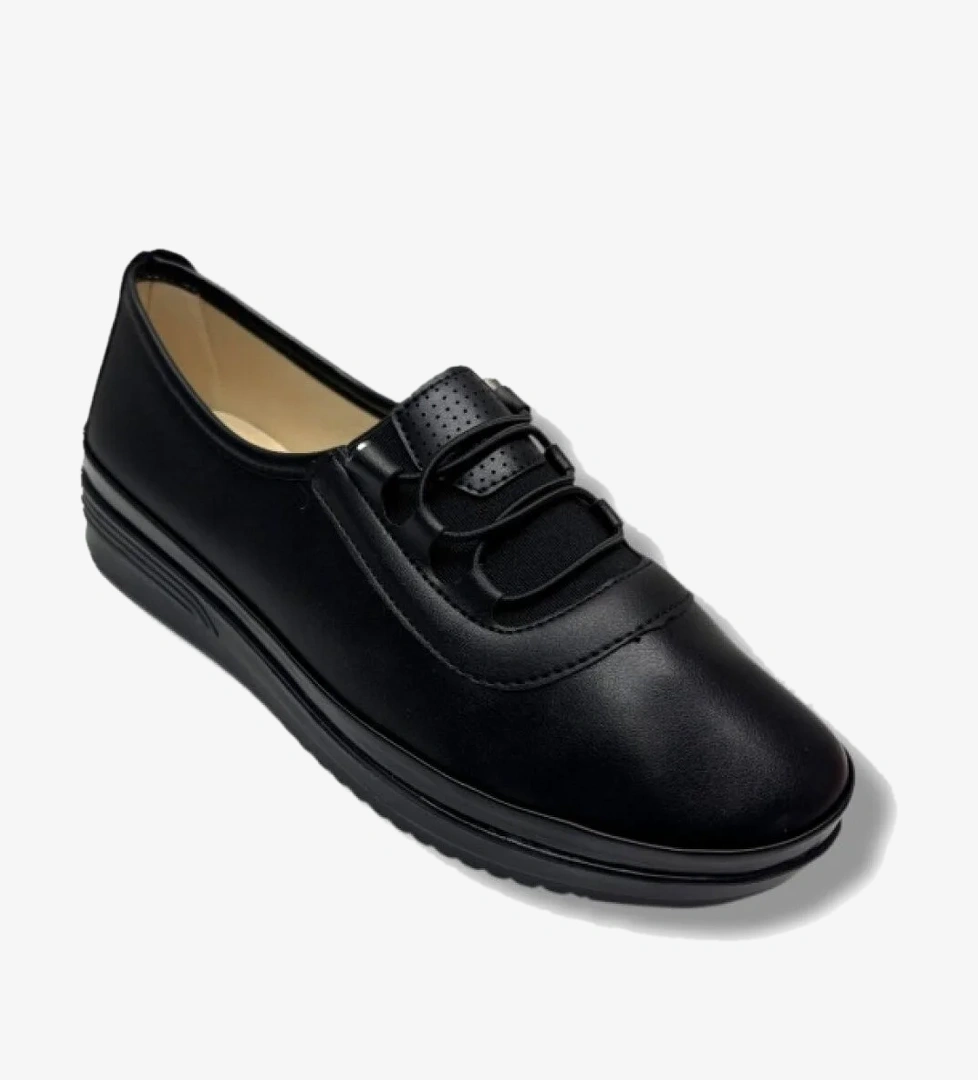 Cakgo Cakgo Siyah Livazen 283-26 Cilt Deri Anatomik Comfort Kadın Ayakkabı Flo'da! Siyah - 1. görsel