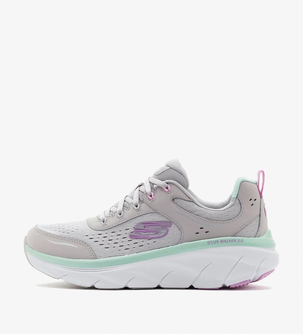 Skechers Skechers Gri D'Lux Walker 2.0 Kadın Spor Ayakkabı Sneaker | Flo Gri - 1. görsel