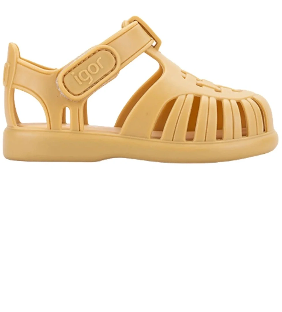 Igor Igor Sarı Tobby Solid Çocuk Sandalet Sandalet & Terlik | Flo Sarı - 1. görsel