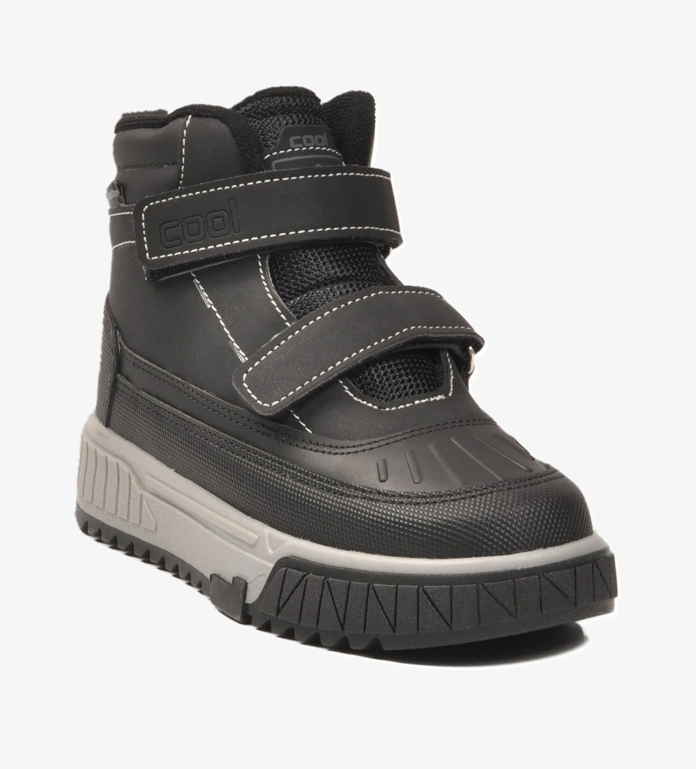 Cool Cool Oscar F Siyah Cırtlı Kaymaz Bilek Boy Erkek Çocuk Bot Flo'da! Siyah - 1. görsel