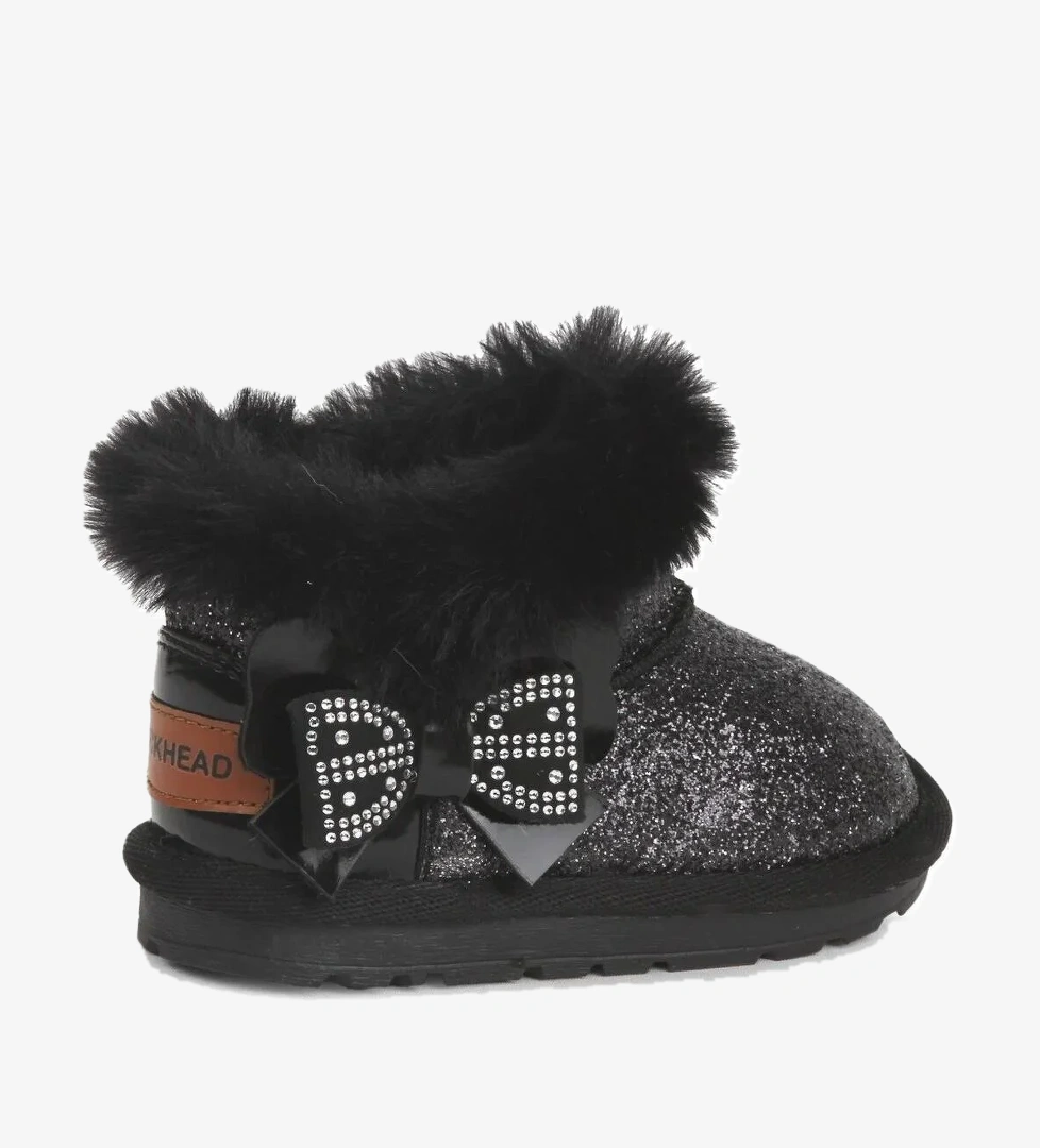 Buckhead Buckhead Siyah BUCK3061-001 Curly Kız Çocuk Bot | Flo Siyah - 1. görsel