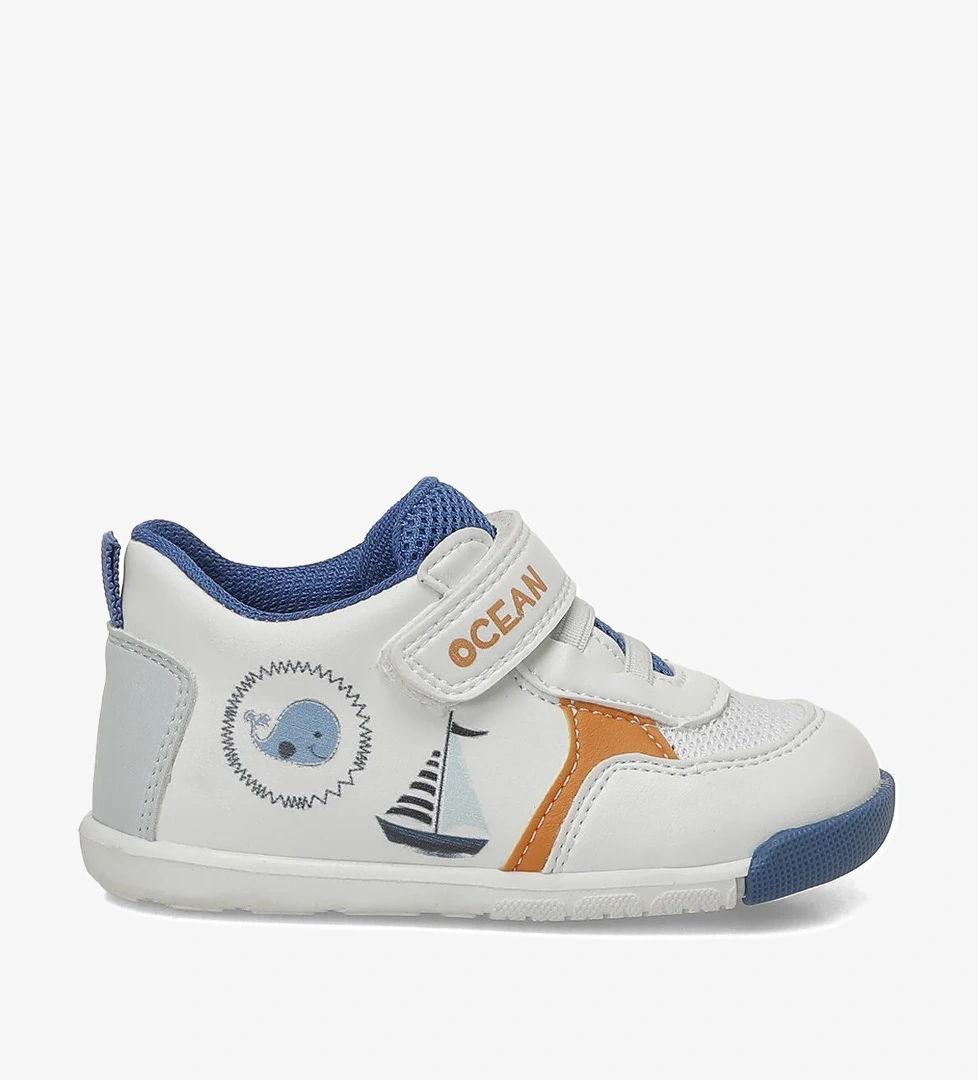 Polaris Polaris OCEAN.I6FX Beyaz Erkek Çocuk Sneaker Flo'da! Beyaz - 1. görsel