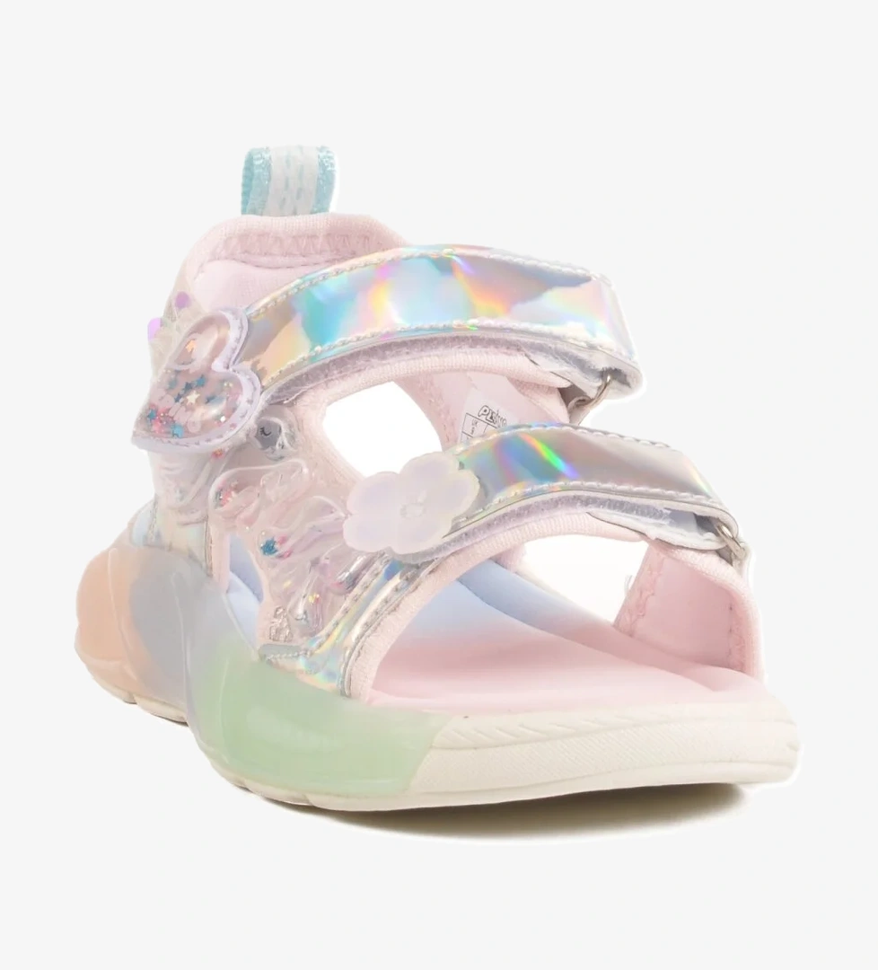 Pepino Pepino 1946 P Gümüş Kız Çocuk Sandalet Flo'da! Gümüş - 1. görsel