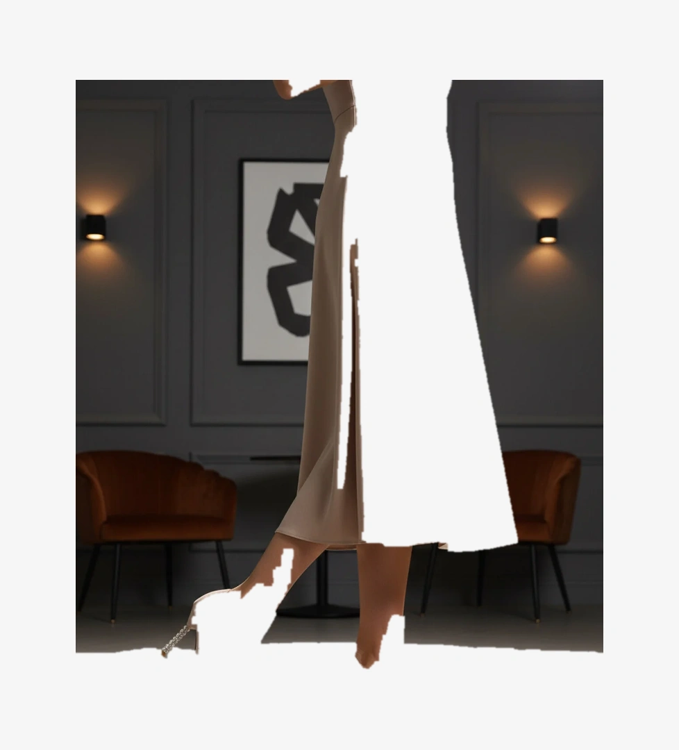 Ayakmod Ayakmod 357191 Z Bej Saten Kadın Abiye Ayakkabı Flo'da! Bej - 1. görsel