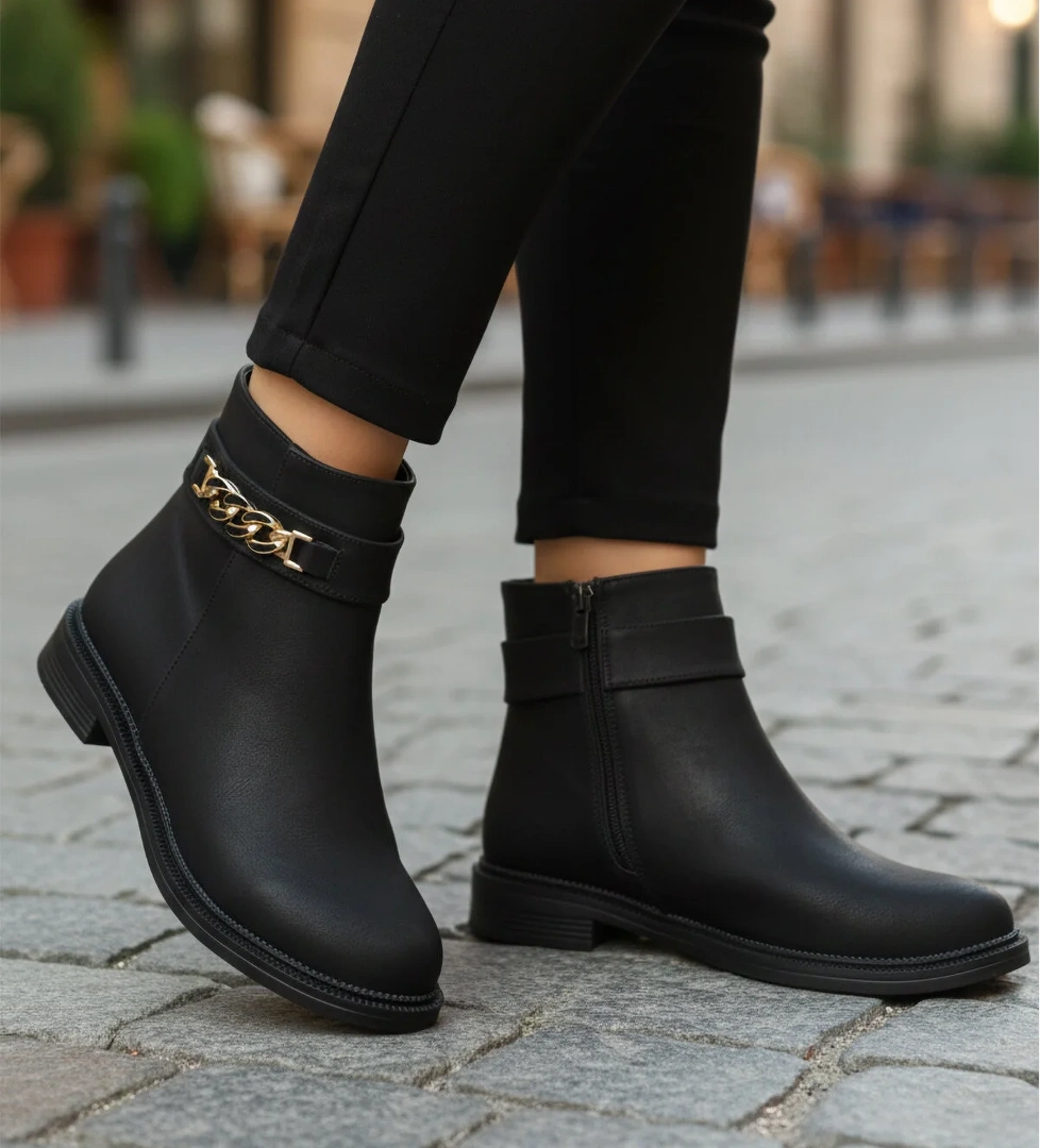 Ayakmod Ayakmod Çok Renkli 636182 Z Siyah Zümrüt Kadın Bot Flo'da! Çok Renkli - 1. görsel