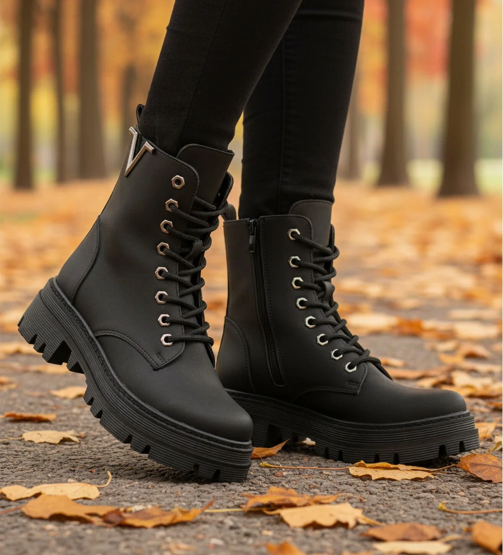 Ayakmod Ayakmod Çok Renkli 514531 Z Siyah Zümrüt Kadın Bot Flo'da! Çok Renkli - 1. görsel