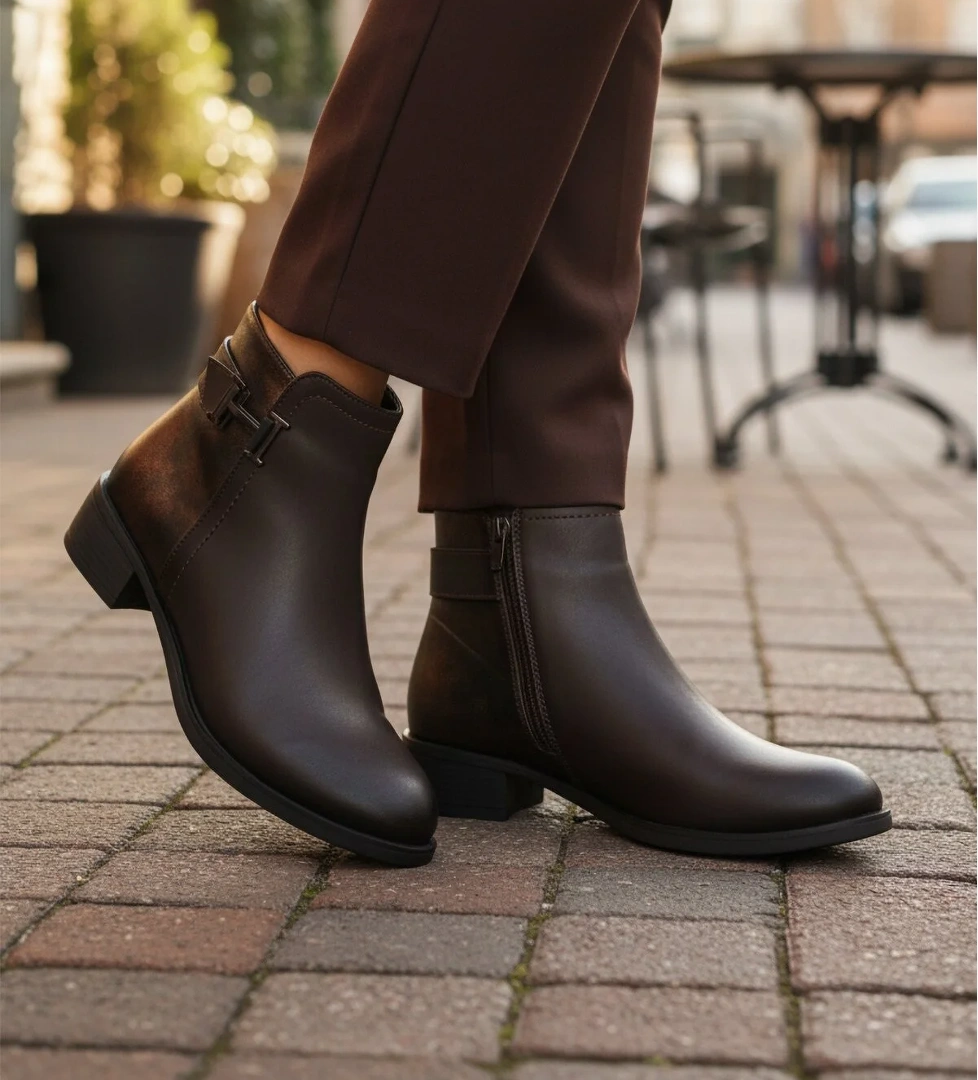 Ayakmod Ayakmod Çok Renkli 547820 Z Kahve Zümrüt Kadın Bot Flo'da! Çok Renkli - 1. görsel