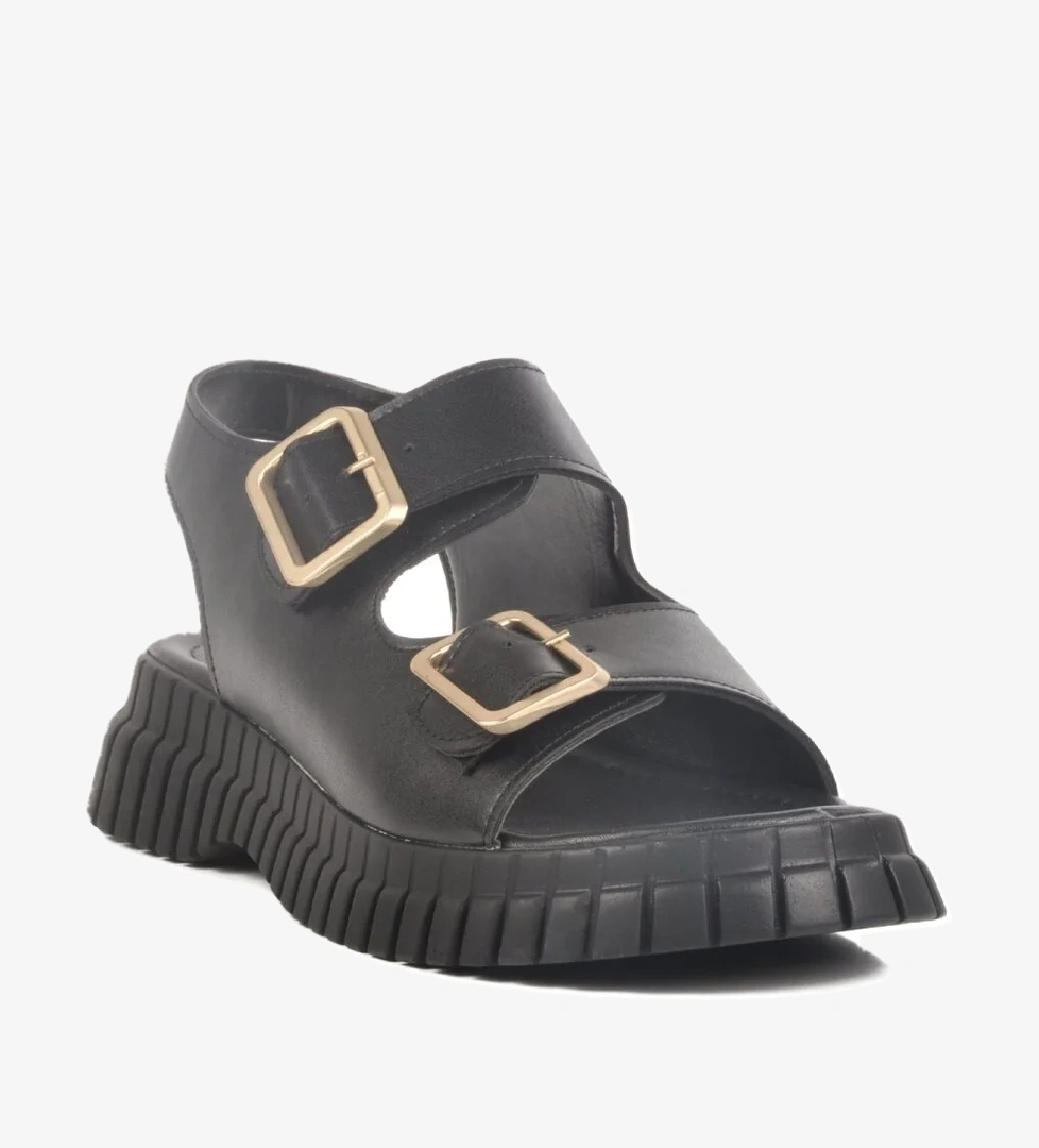 Ayakmod Ayakmod 261176 Z Siyah Kadın Sandalet Flo'da! Siyah - 1. görsel