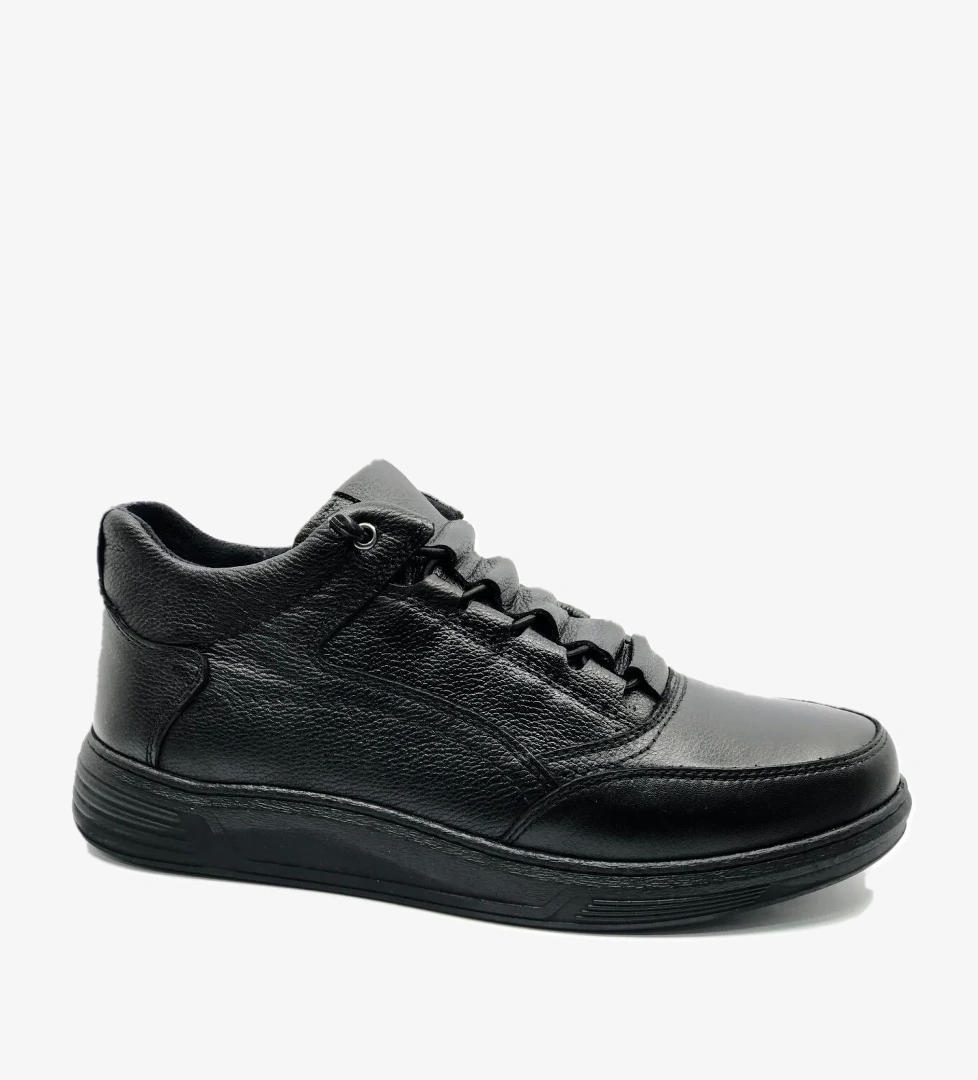 Dropland Dropland Siyah 8660 Casual Erkek Deri Bot | Flo Siyah - 1. görsel