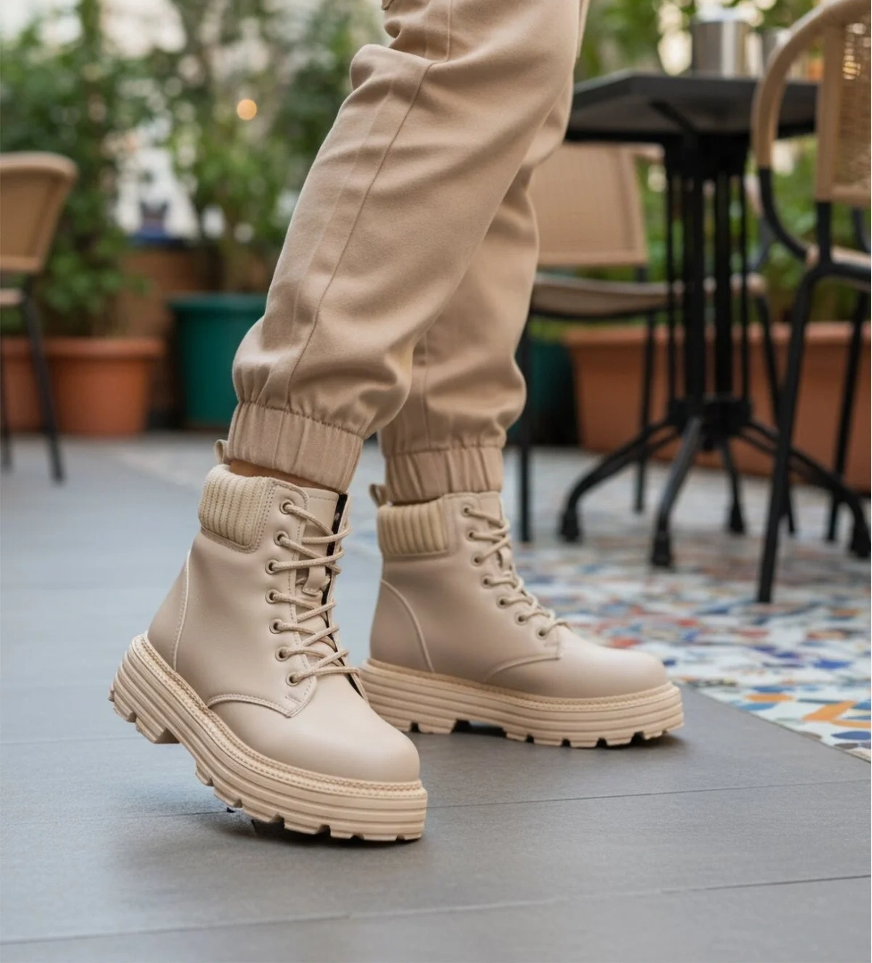 Ayk S Ayk S Ayk's Serpa 5200 Z Bej Kadın Bot Flo'da! Bej - 1. görsel