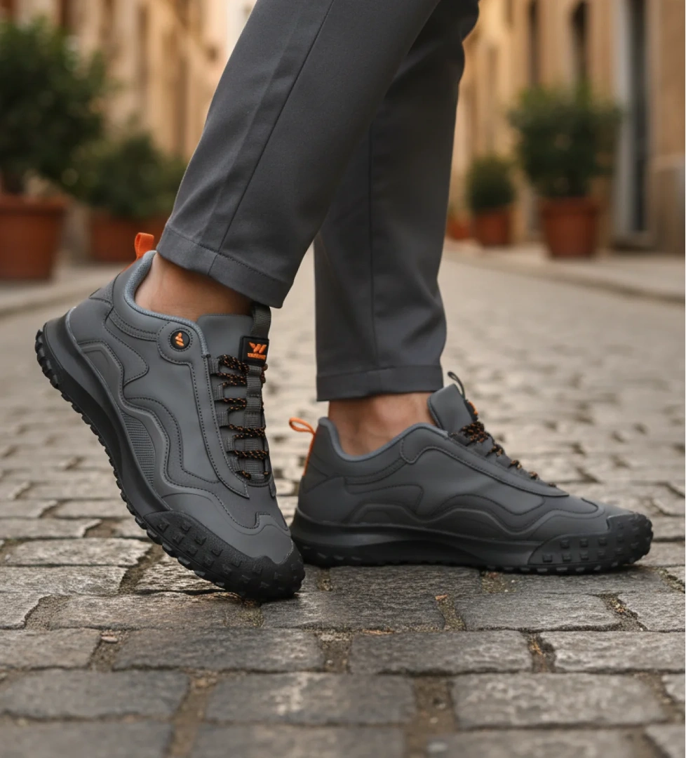 Walkway Walkway Gri Mosk 2049 M Füme Erkek Spor Ayakkabı Flo'da! Gri - 1. görsel