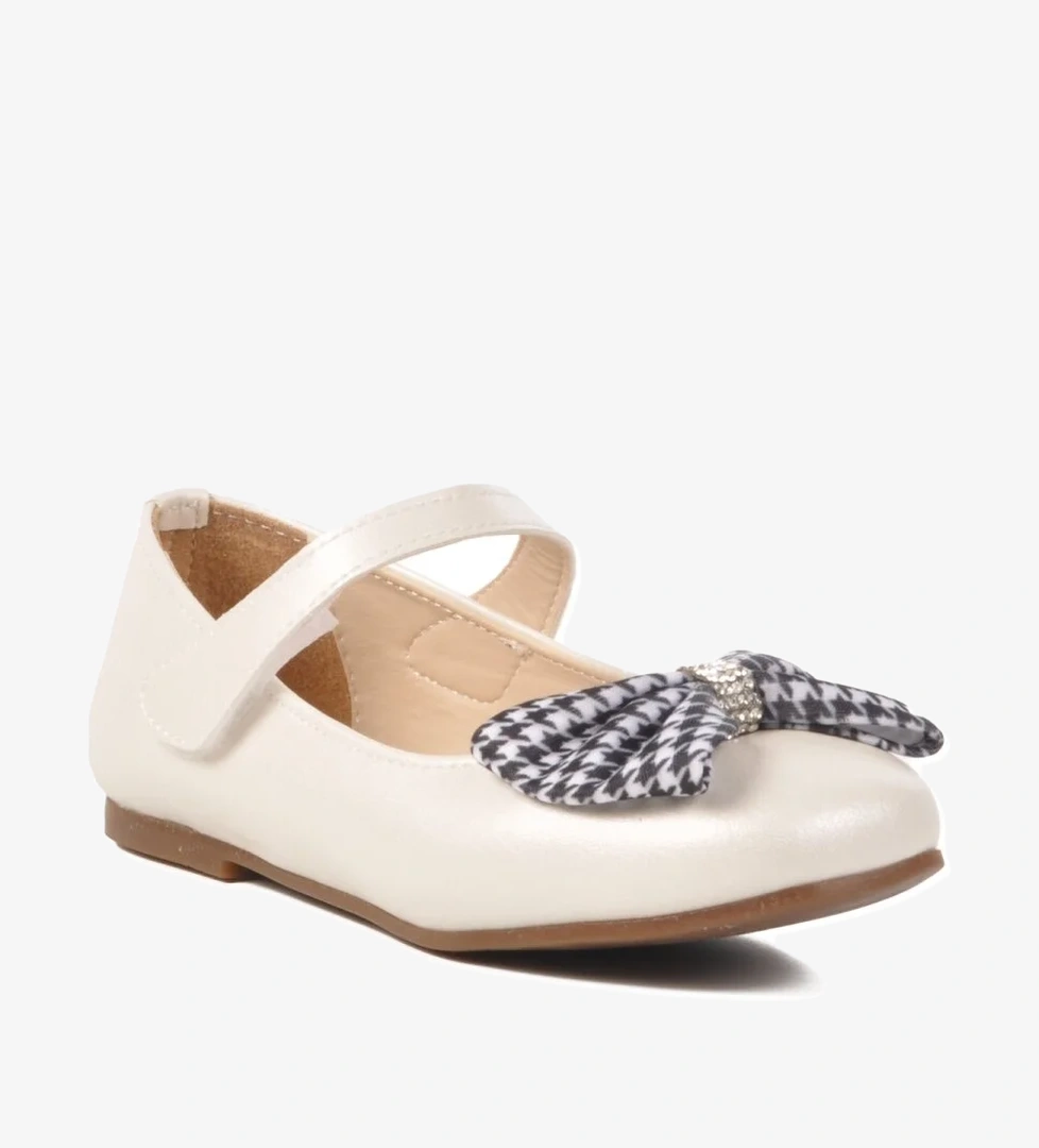 Walkway Walkway Beyaz 180 P Sedef Kız Çocuk Babet Flo'da! Beyaz - 1. görsel