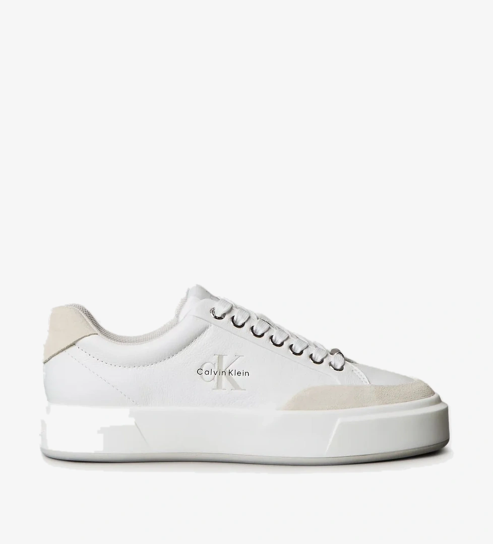 Calvin Klein Calvin Klein Beyaz Bayan Ayakkabı YW0YW02023 0K7 Flo'da! Beyaz - 1. görsel