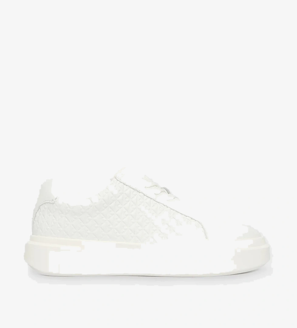 Calvin Klein Calvin Klein Beyaz Bayan Ayakkabı YW0YW02058 0LB Flo'da! Beyaz - 1. görsel