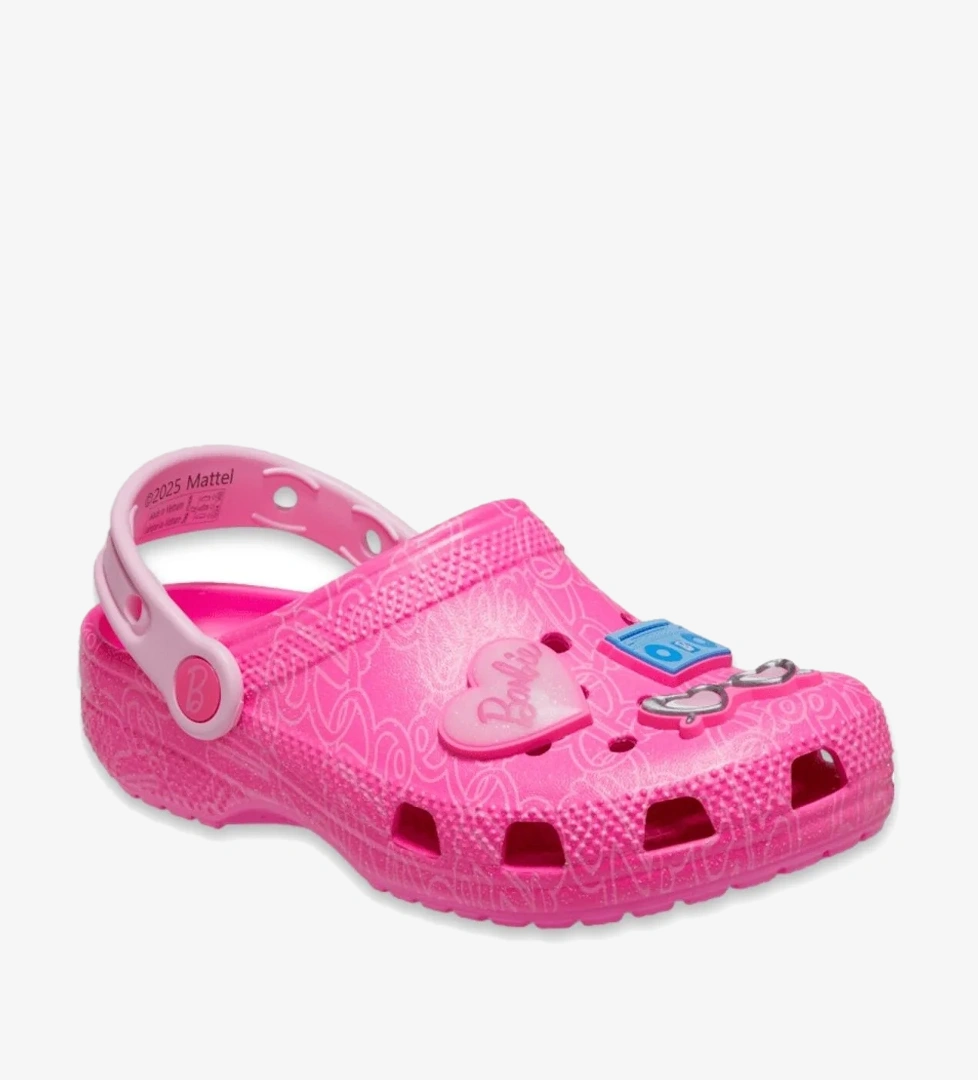 Crocs Crocs 211406 Mattel Pink Barbie Cls Clg K Pembe Çocuk Terlik Flo'da! Pembe - 1. görsel