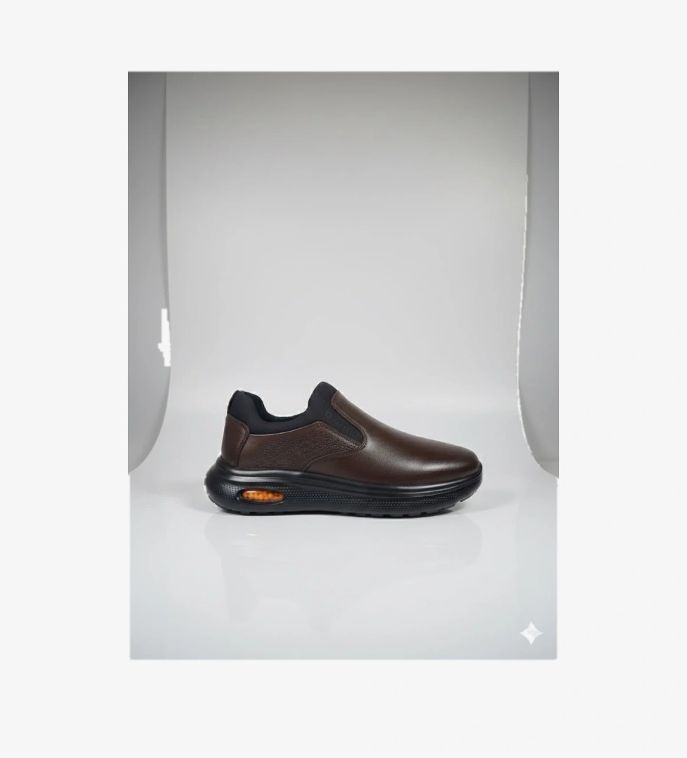 Voyager Streçli Sıkıştırılmış Köpük Taban Ortopedik Deri Erkek Ayakkabı M416 - 3.115,73₺ - Flo