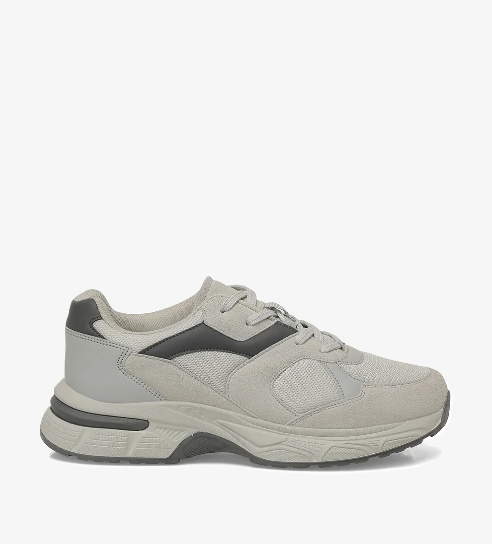 Torex Torex Gri KANYE 6FX Taş Rengi Erkek Spor Ayakkabı Flo'da! Gri - 1. görsel