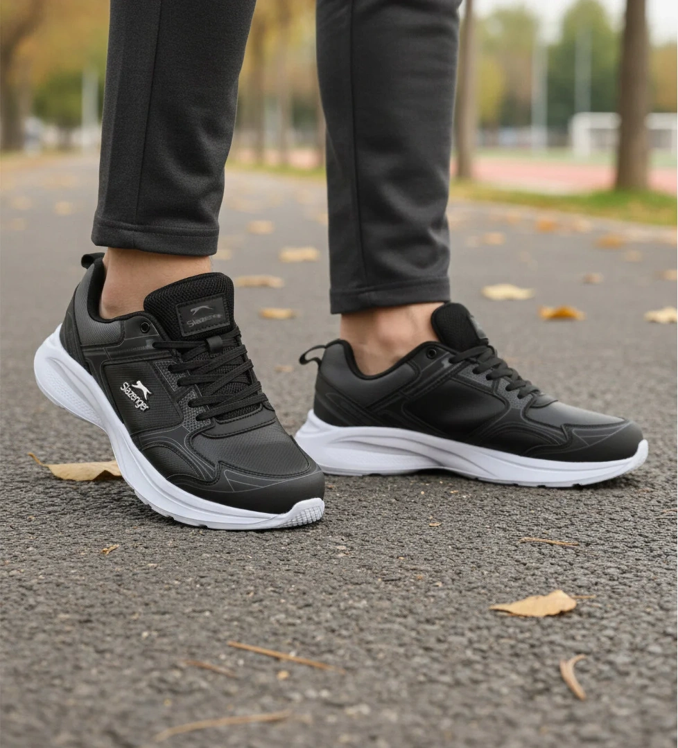 Slazenger Slazenger Gima M Siyah-Beyaz Erkek Spor Ayakkabı Flo'da! Siyah - 1. görsel