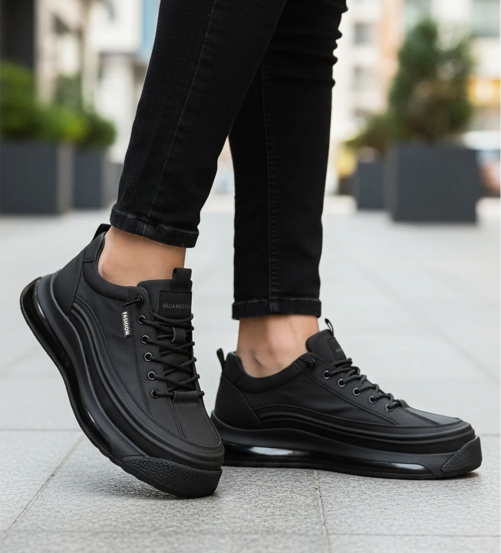 Guja Guja 25K500-1 M Siyah Erkek Günlük Ayakkabı Flo'da! Siyah - 1. görsel