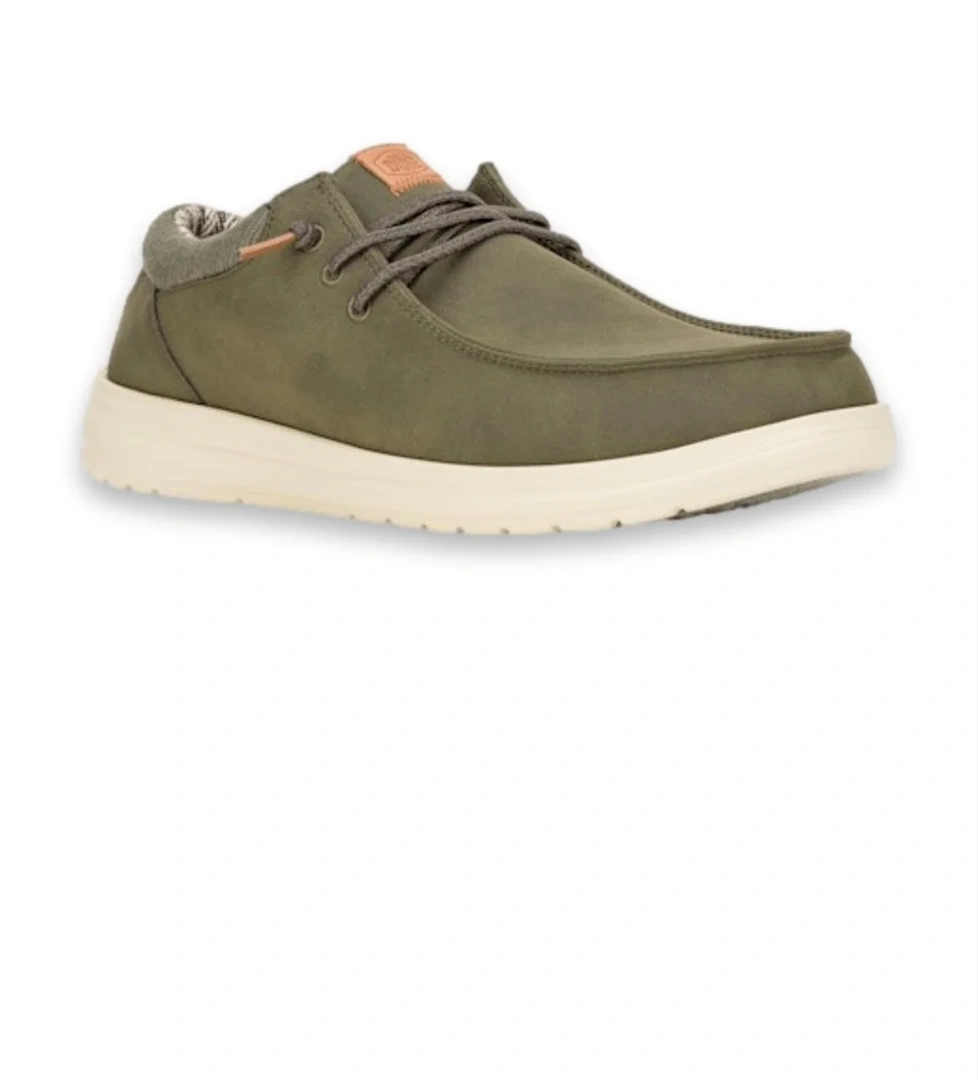 Hey Dude 43352 Paul Classic Water Repellant Siyah Haki Erkek Ayakkabı model görseli