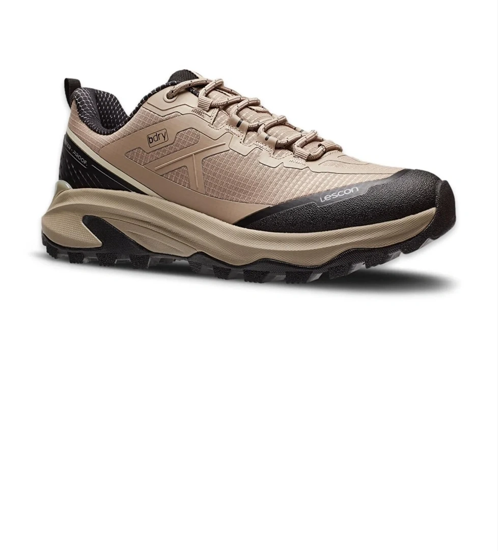 Lescon Crux Waterproof Outdoor Siyah Haki Erkek Spor Ayakkabı model görseli