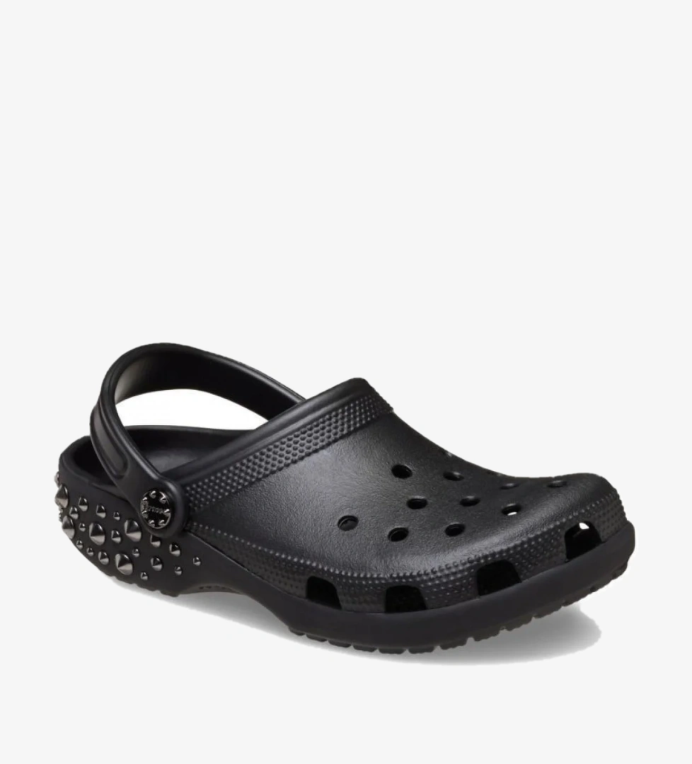 Crocs 211596 Classic Studded Clog Karamel Siyah Kadın Terlik model görseli