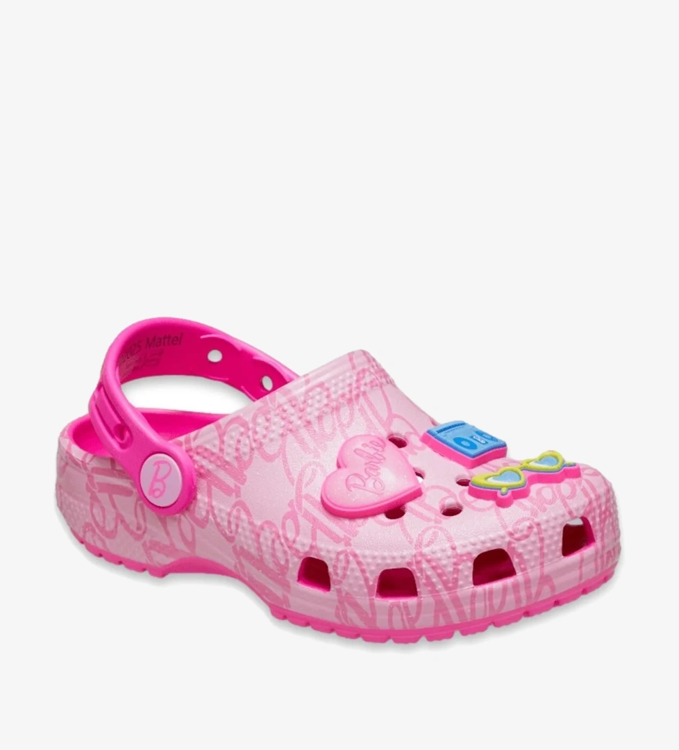 Crocs Crocs 211407 Mattel Pink Barbie Cls Clg T Pembe Çocuk Terlik Flo'da! Pembe - 1. görsel