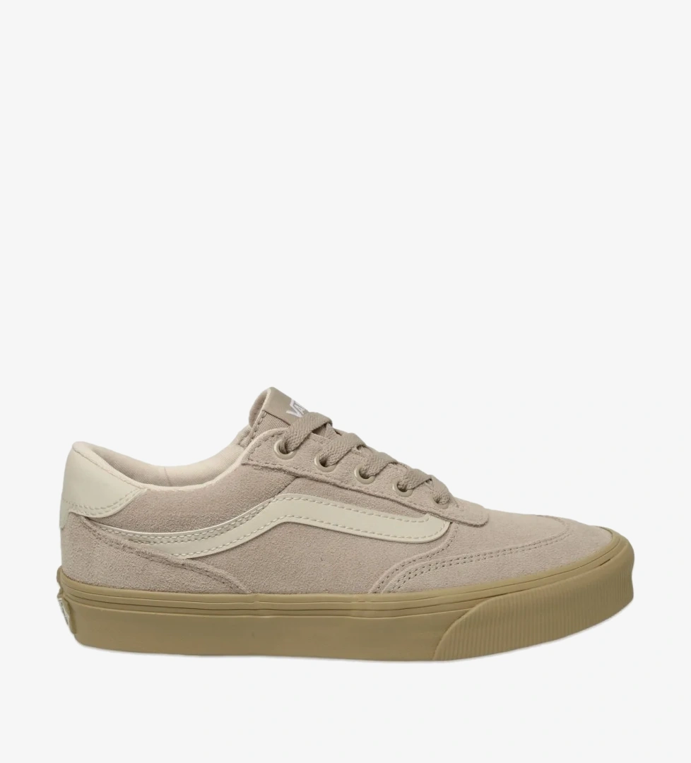 Vans Vn000D7U Brooklyn Ls Sneakers Gri Unisex Spor Ayakkabı