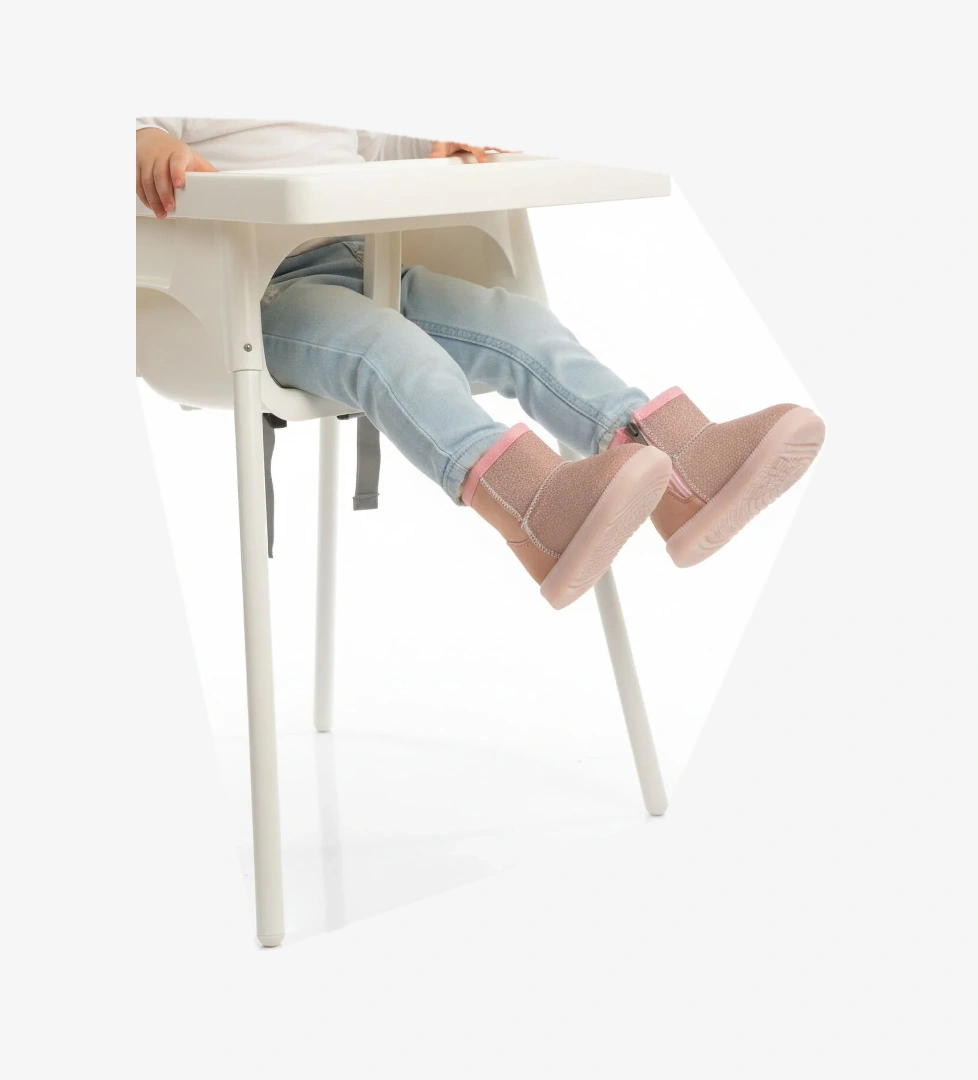 A Spor Siyah A Spor Aspor Taba İçi Kürklü Fermuarlı Kız Bebek Düz Bot