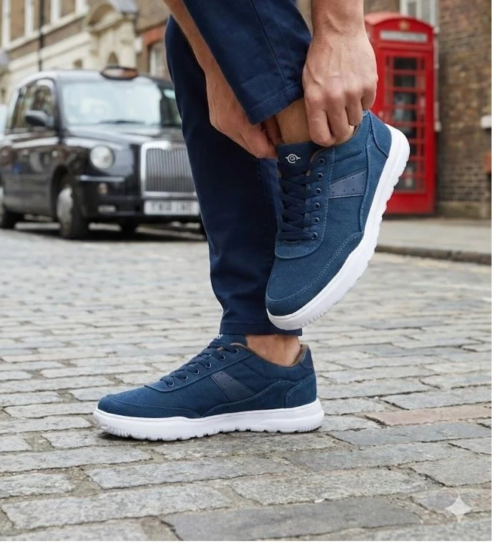 Fort 0226 Dks Keten Rahat Hafif Sneaker Erkek Ayakkabı