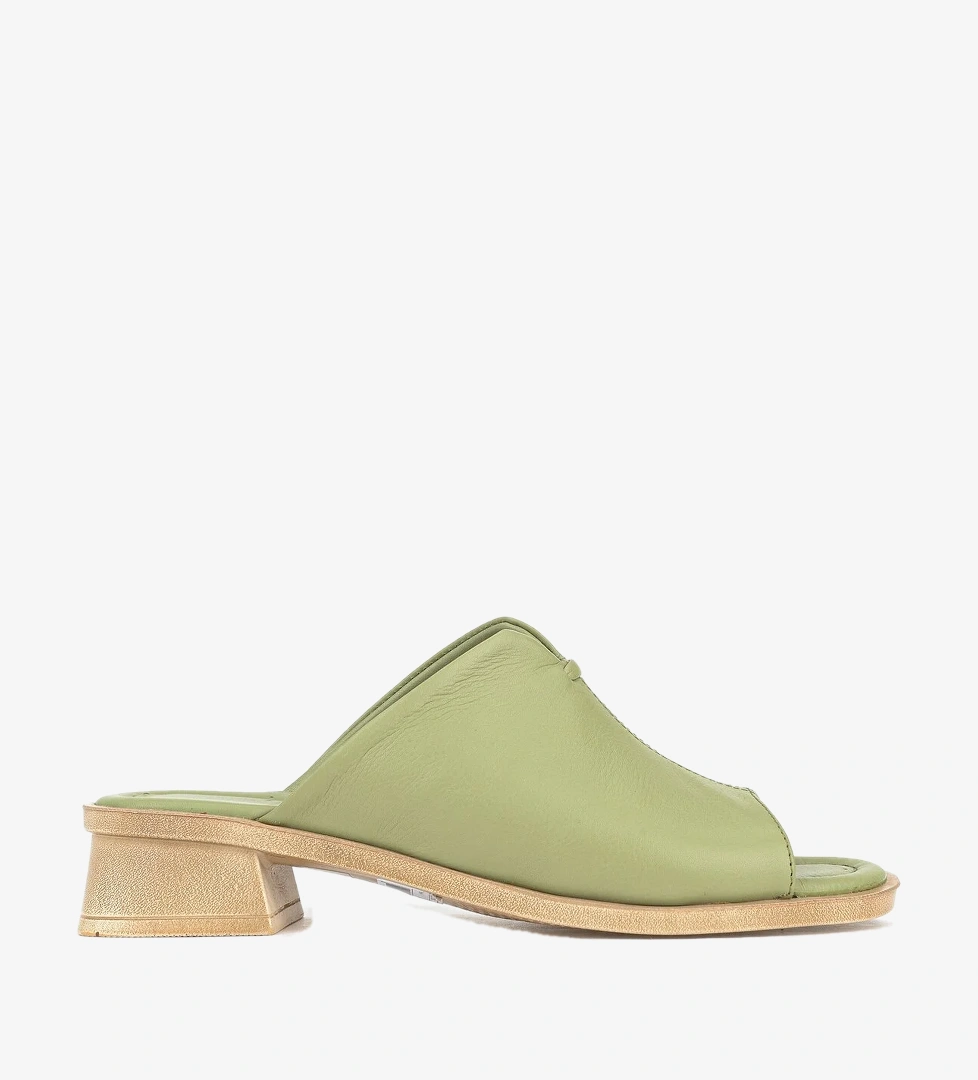 Ziya Siyah Ziya Hakiki Kadın Deri Topuklu Terlik 1611020Z6189