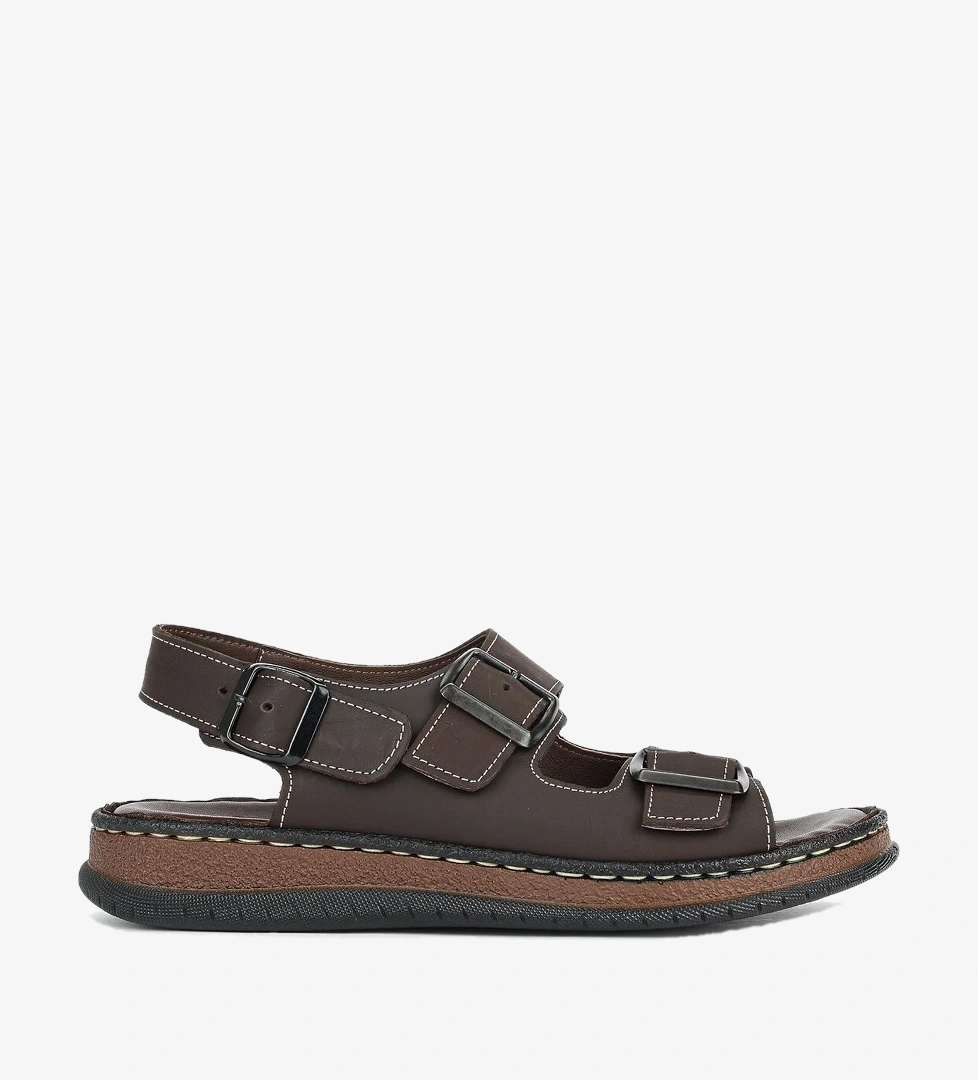 Ziya Haki Ziya Hakiki Erkek Deri Sandalet 1611045ZS3