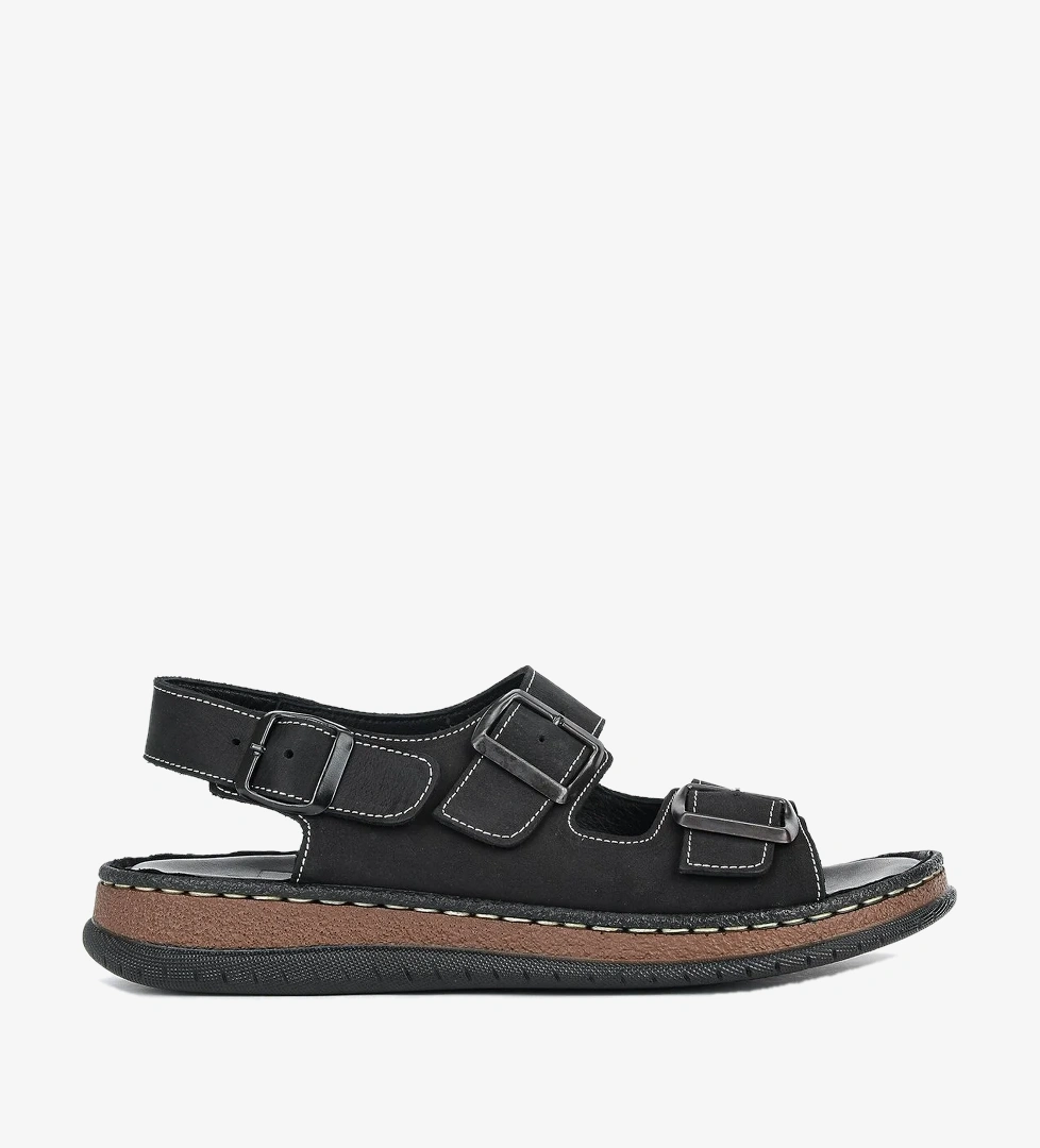 Ziya Haki Ziya Hakiki Erkek Deri Sandalet 1611045ZS3