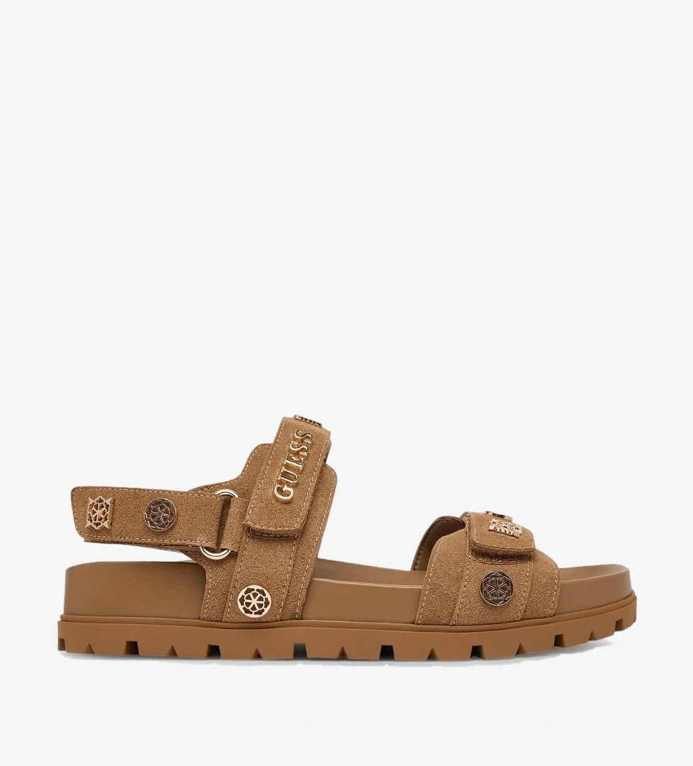 Guess Bayan Sandalet FLPFLO ESU03 BROWN