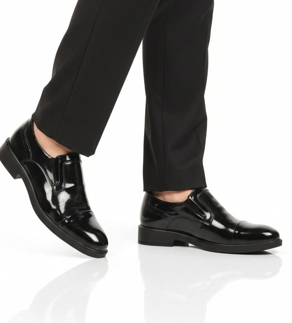 Ayakmod Siyah Ayakmod Hakiki Deri Erkek Klasik Ayakkabı 022 M