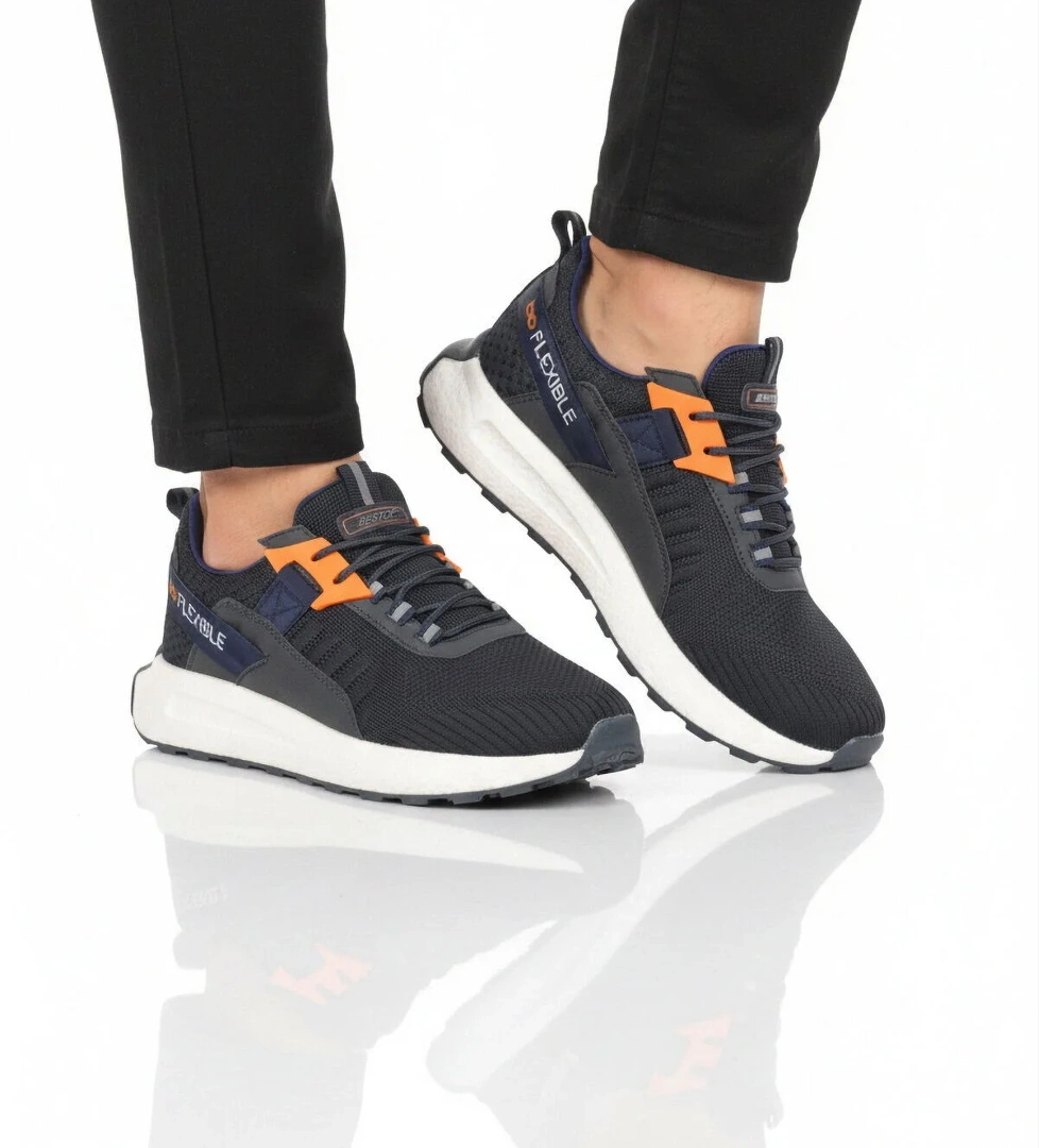 Walkway Walkway Lacivert Hafızalı Taban Erkek Spor Ayakkabı Flo'da! Lacivert - 1. görsel