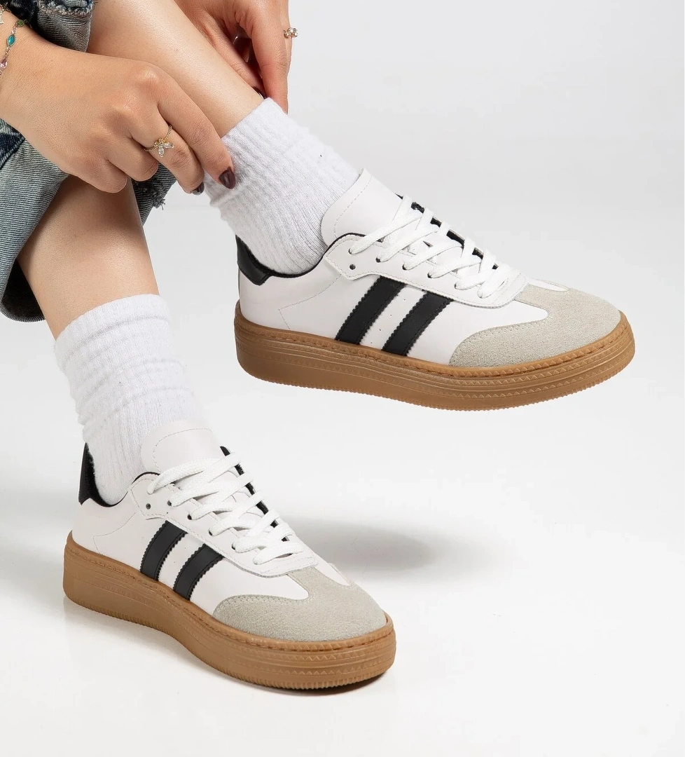 Tonny Black Siyah Tonny Black Rahat Kalip Kadın Kadın Yumuşak Deri Sneaker