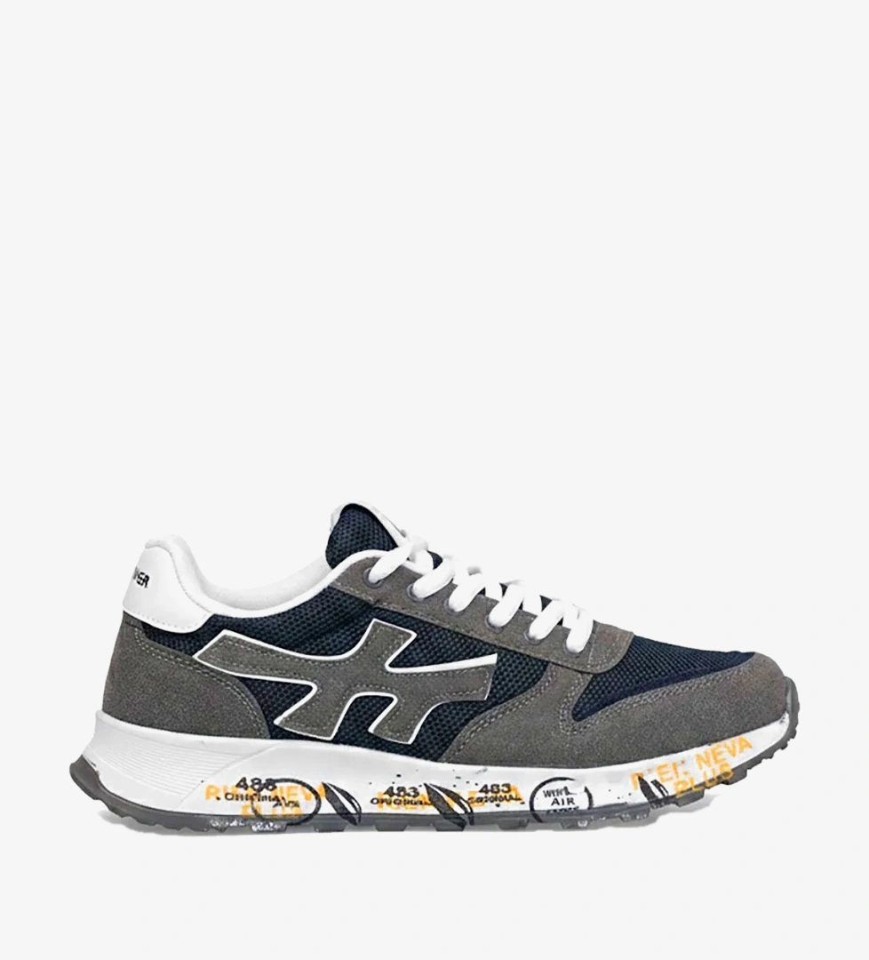 Mc Jamper 2444 Erkek Klasik Sneaker Lacivert - Gri