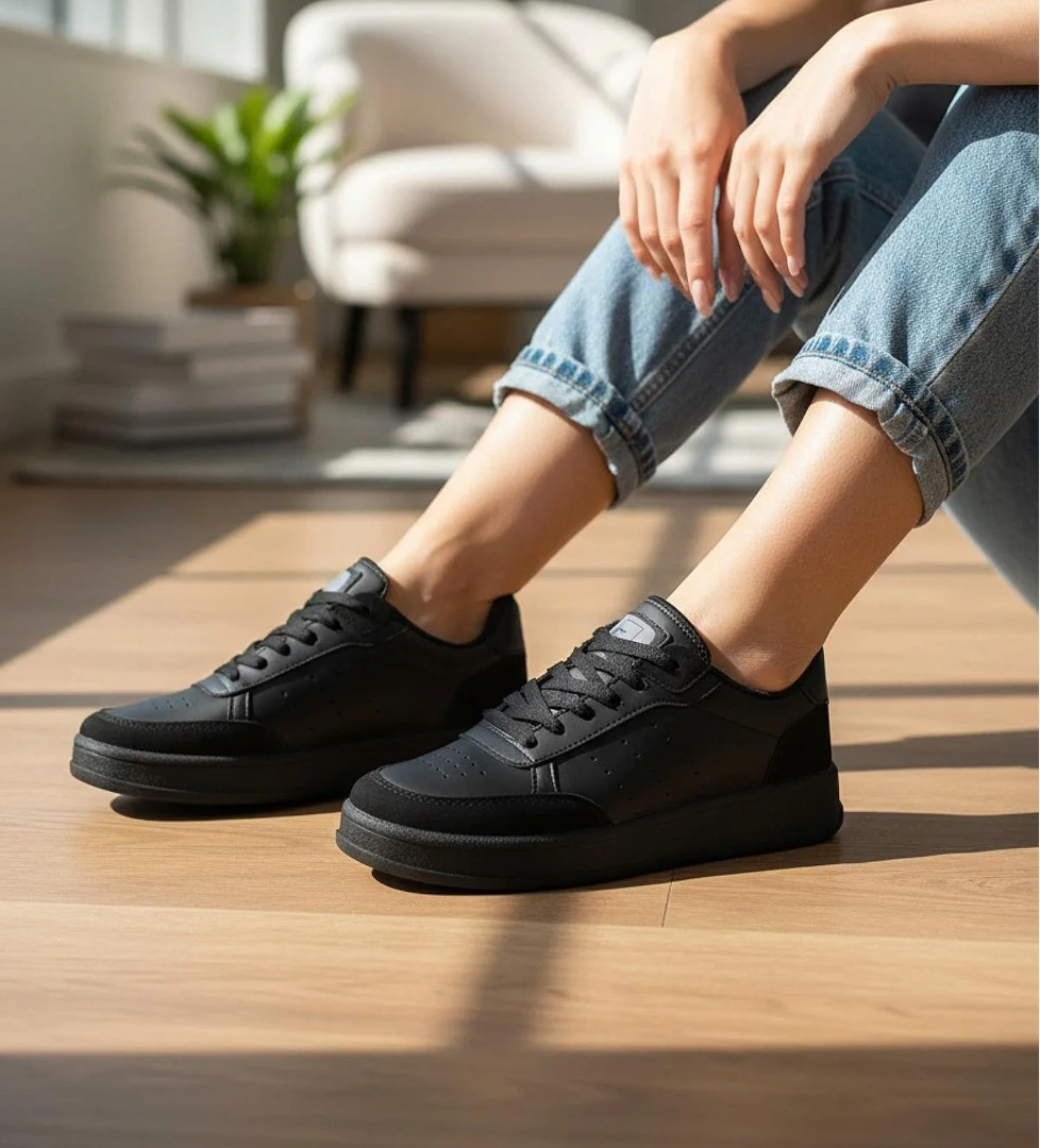 Ispartalılar 1011 Hazır Taban Unisex Spor Ayakkabı Bağcıklı Rahat Sneaker