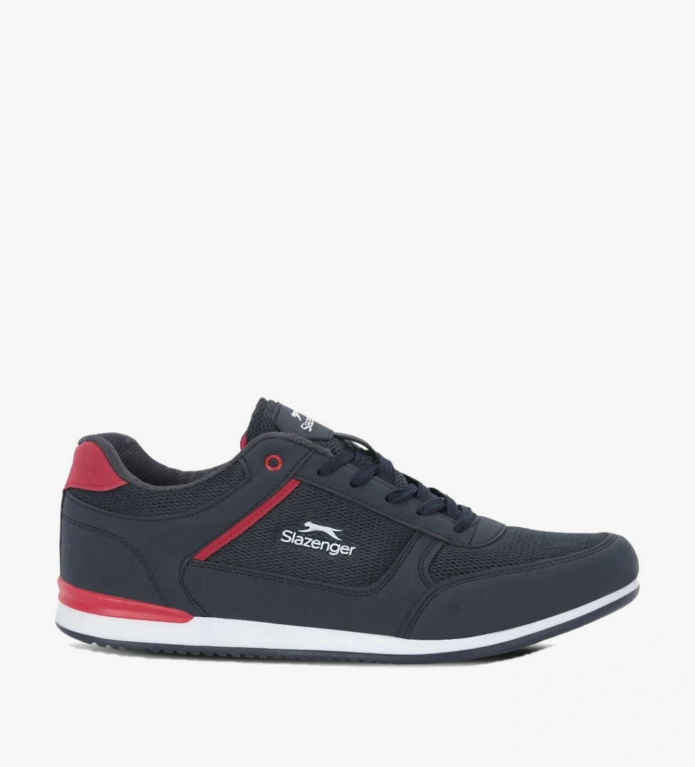 Slazenger ATTAL I Erkek Lacivert / Kırmızı Günlük Spor Ayakkabısı