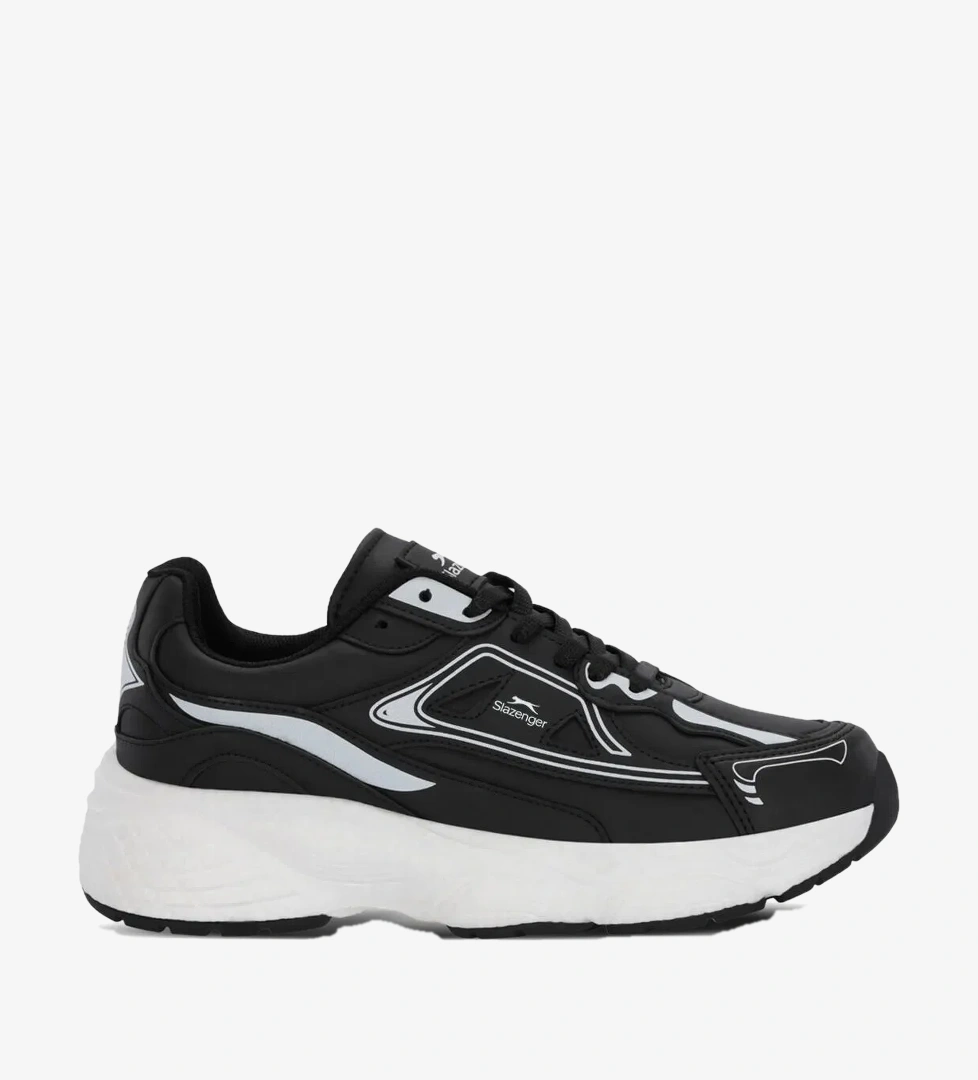 Slazenger ZAFIRA G Kadın Siyah / Beyaz Koşu & Yürüyüş Spor Ayakkabısı