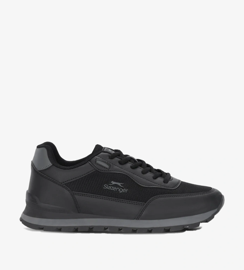Slazenger LANCER I Erkek Siyah / Siyah Günlük Spor Ayakkabısı