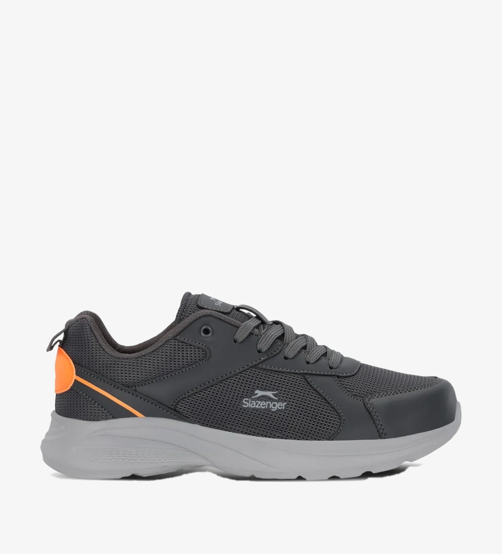 Slazenger GIORGI I Kadın Füme / Turuncu Koşu & Yürüyüş Spor Ayakkabısı